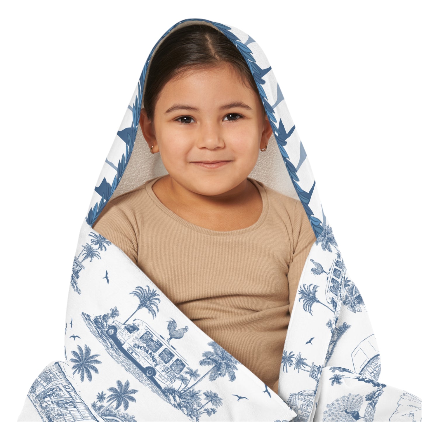 North Shore Shark Youth Hooded Towel