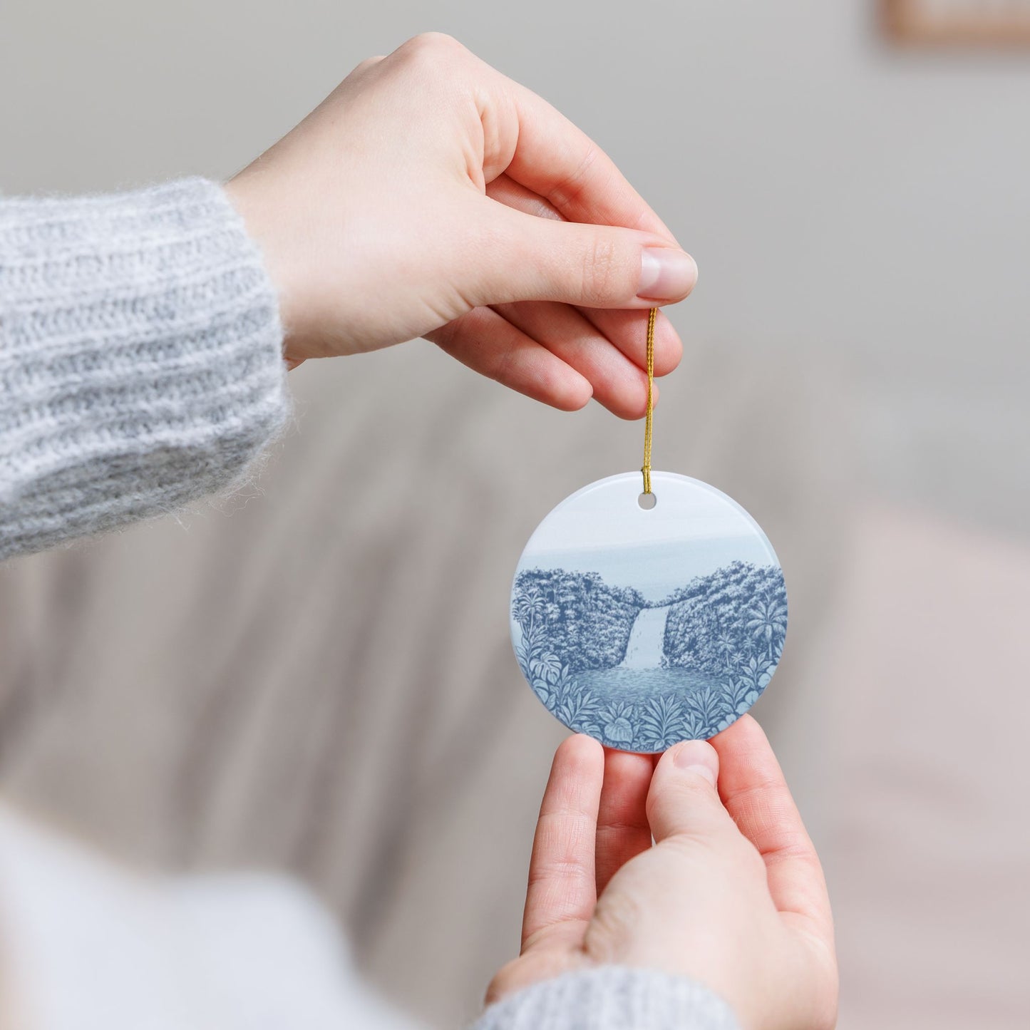 Waimea Falls Ornament