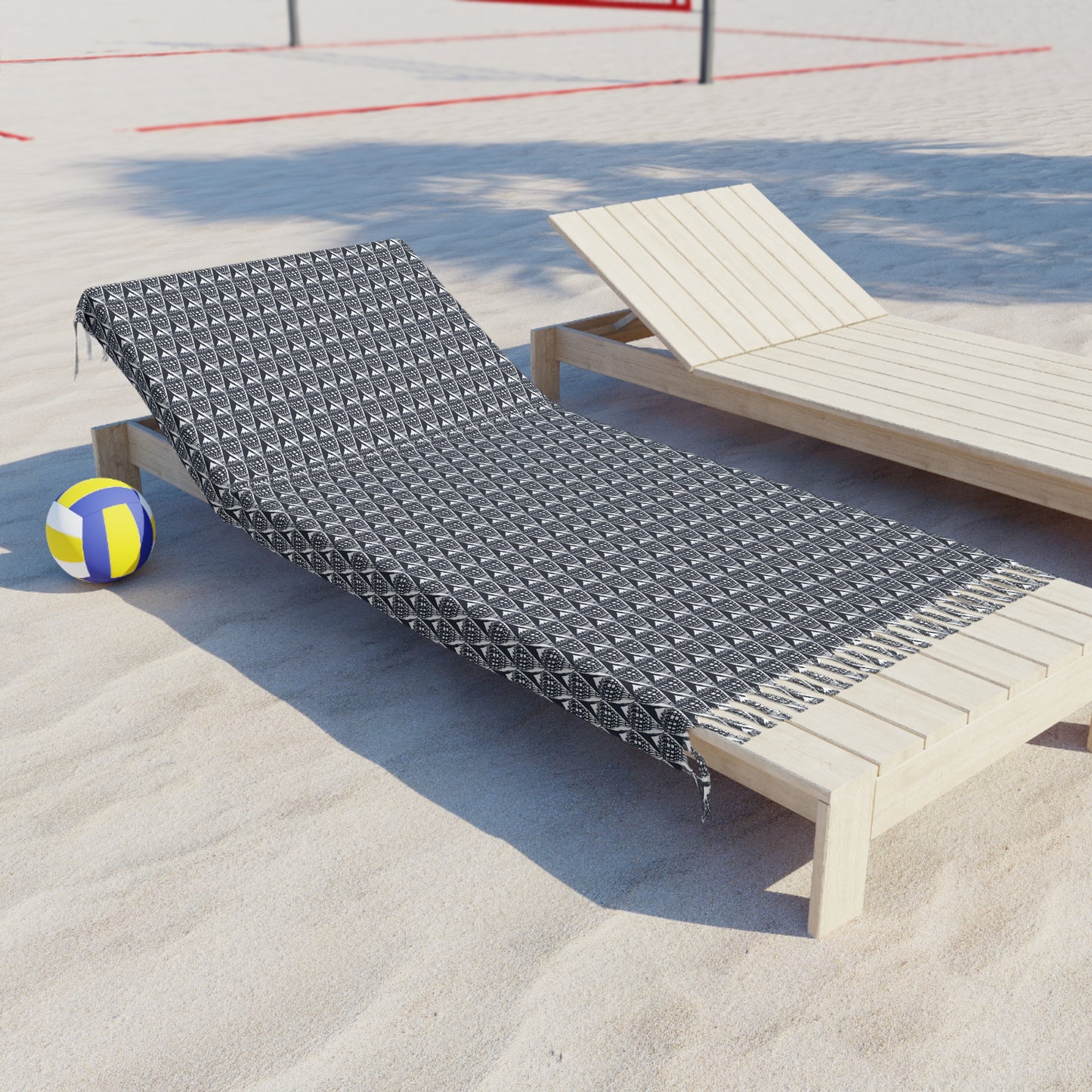 Cone Shell Boho Beach Towel