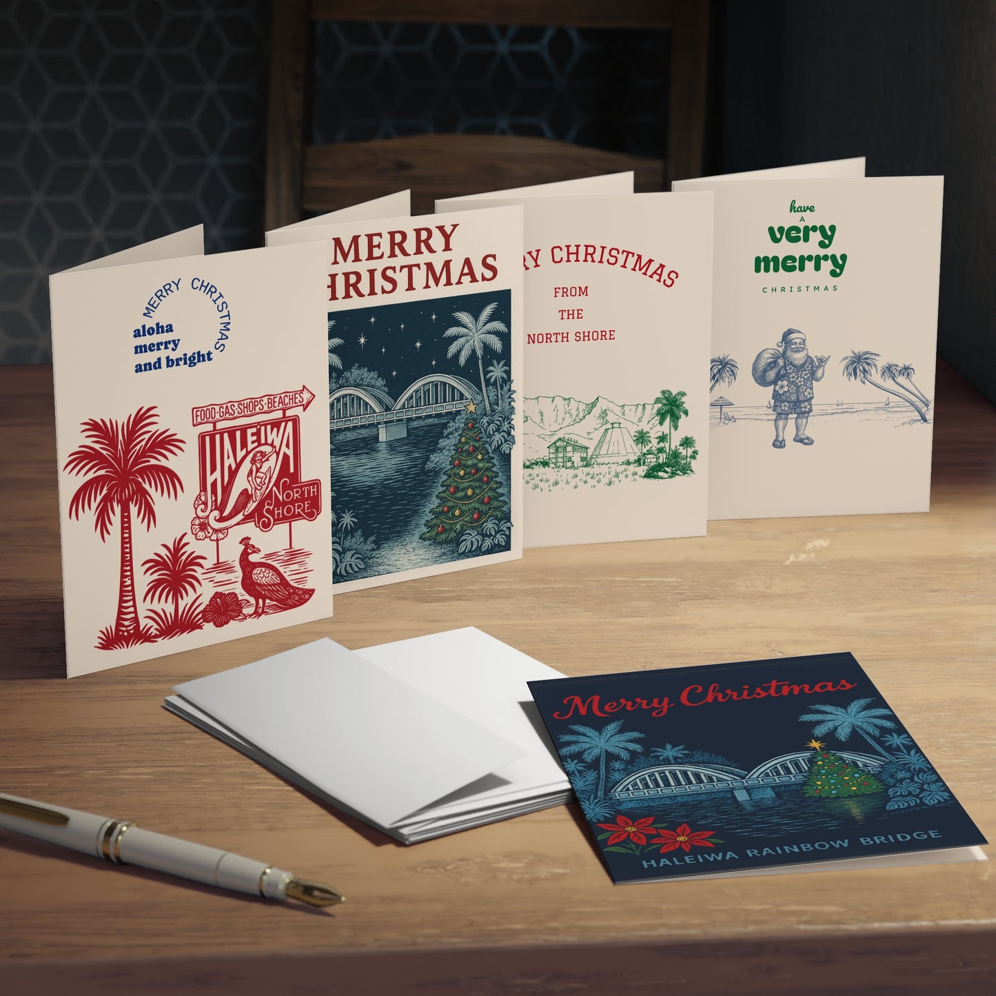 North Shore Christmas Cards (Mele Kalikimaka)