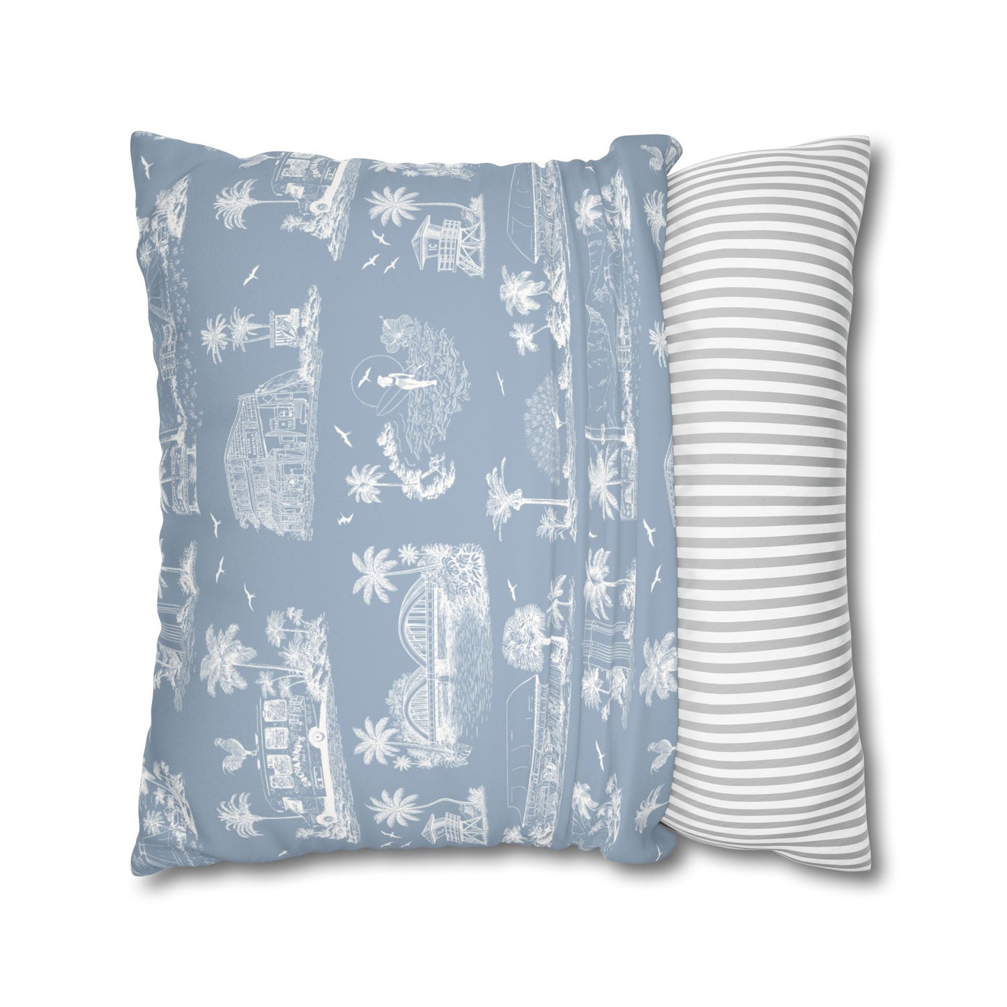 North Shore Faux Suede Pillowcase without filler