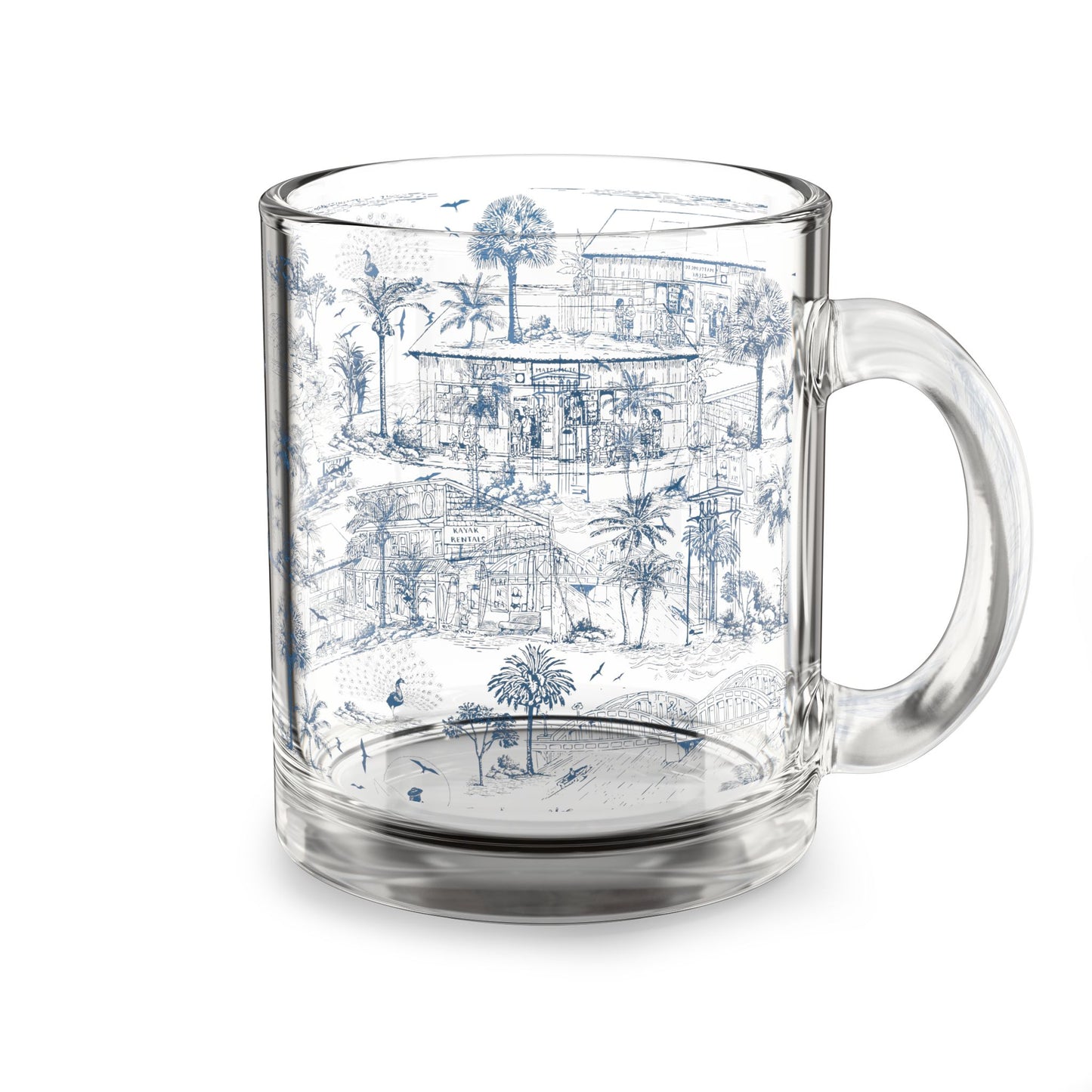 Glass Mug, 10oz