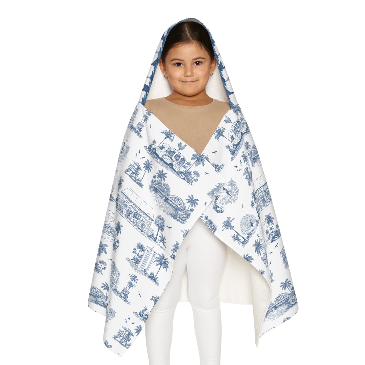 North Shore Shark Youth Hooded Towel