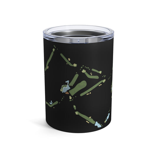 Ko Olina Golf Course layout Tumbler — Insulated Coffee Mug & Wine Cup