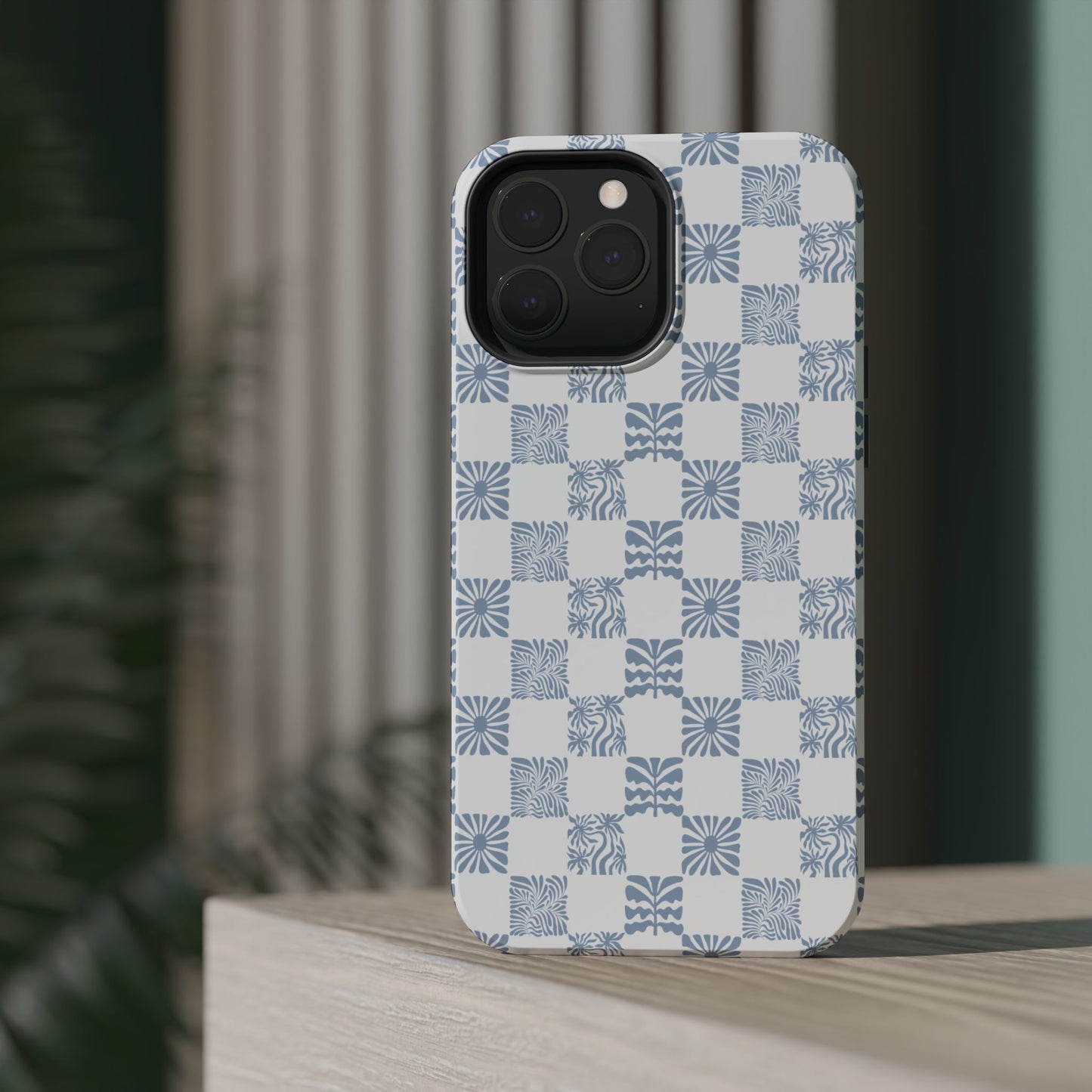 Checker Magnetic Tough Phone Cases