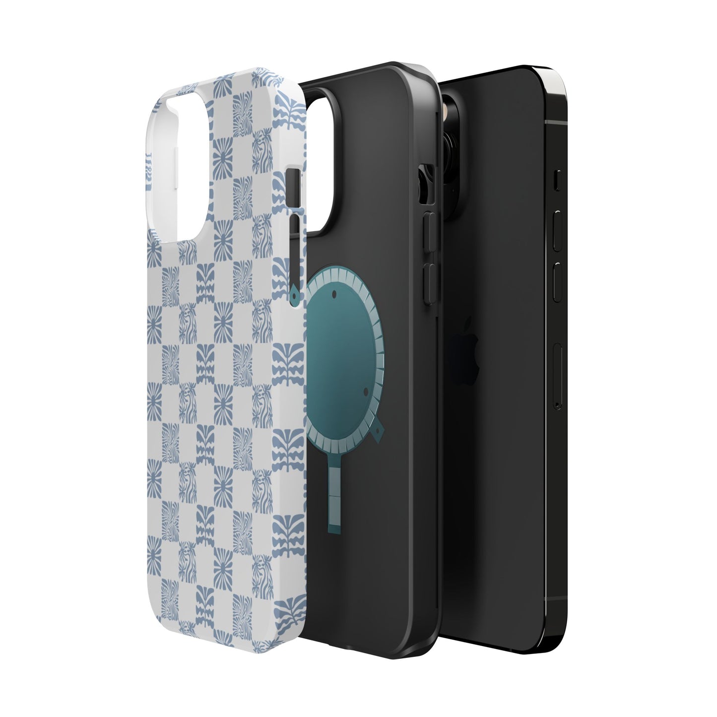 Checker Magnetic Tough Phone Cases