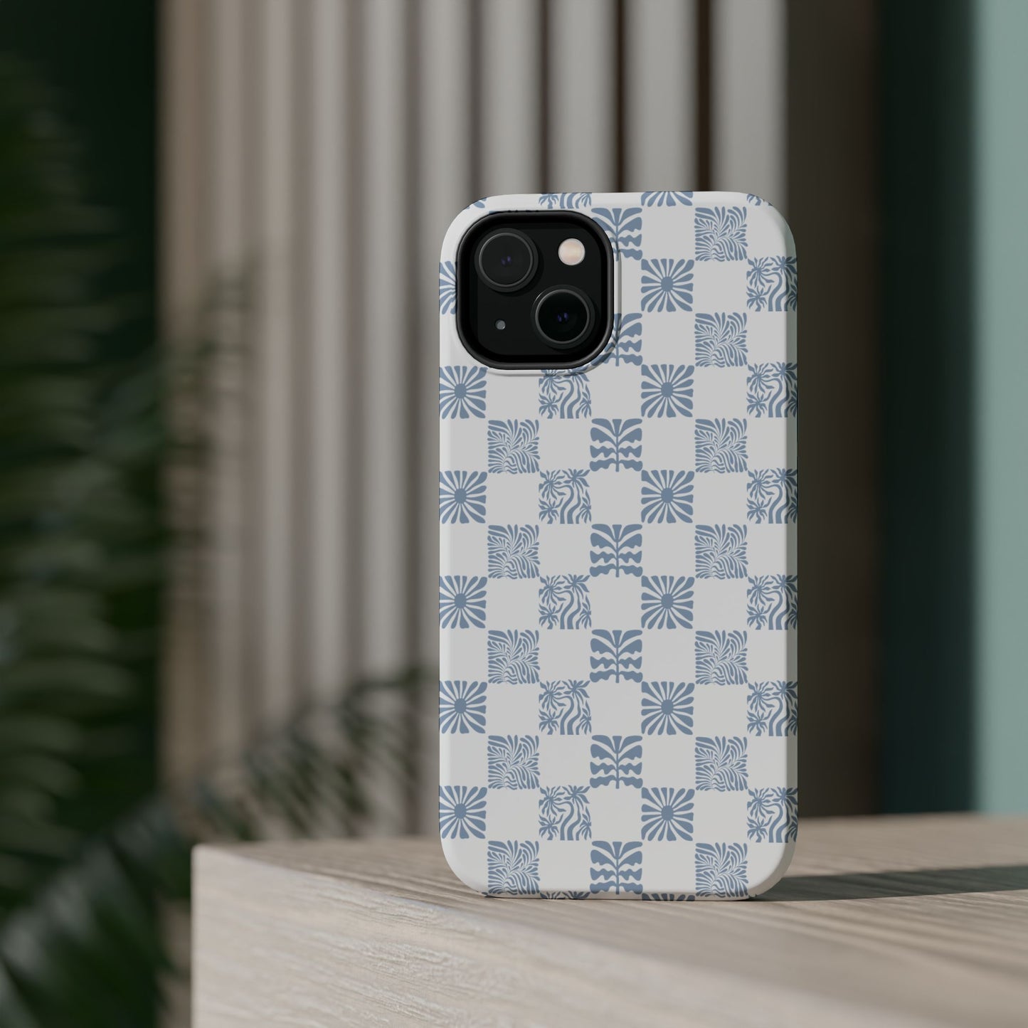 Checker Magnetic Tough Phone Cases