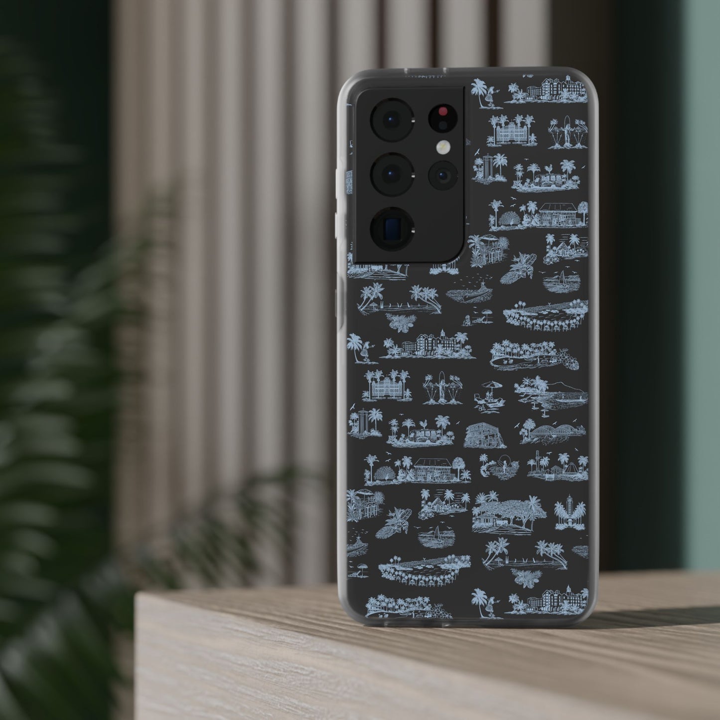 Oahu Transparent Cover for iPhone