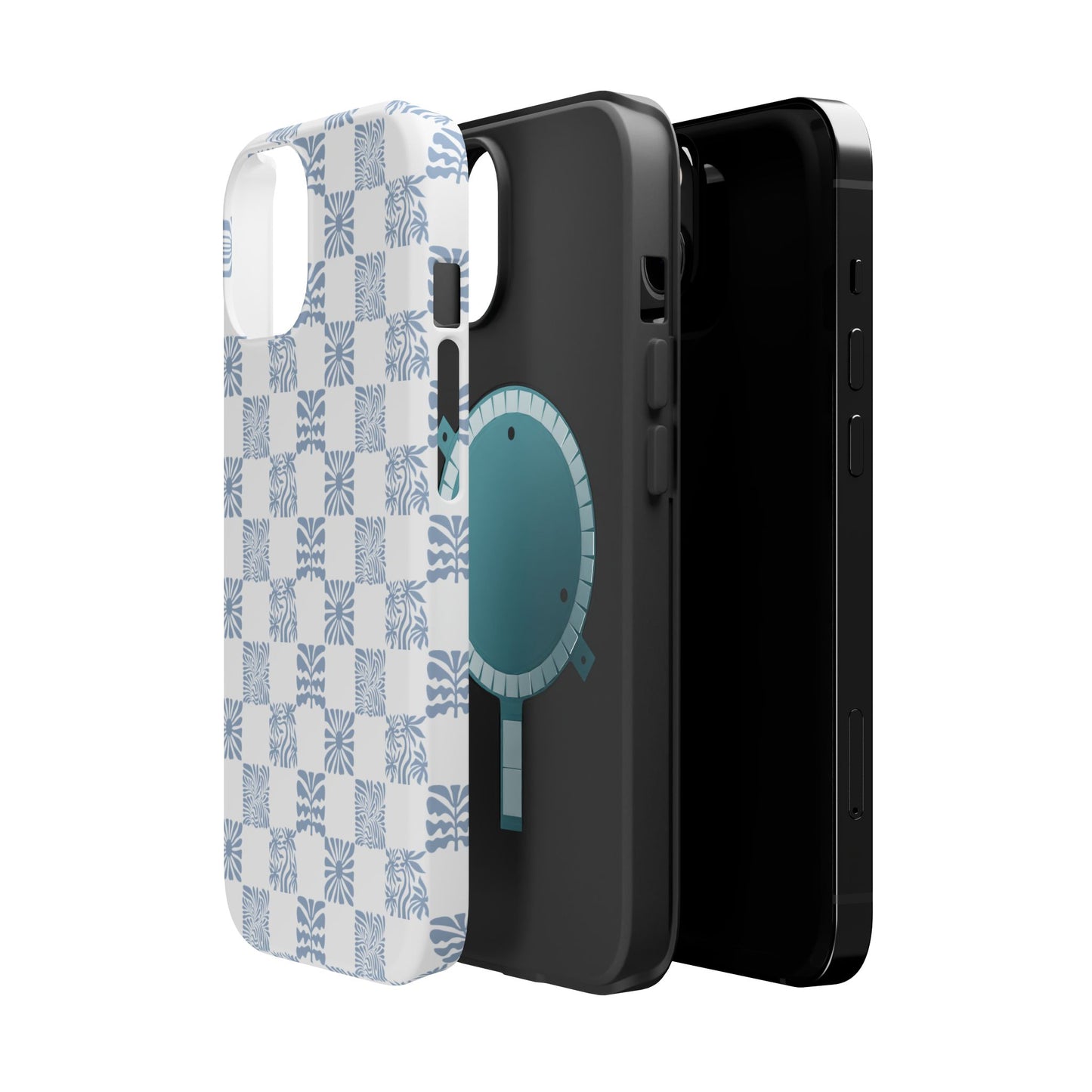Checker Magnetic Tough Phone Cases