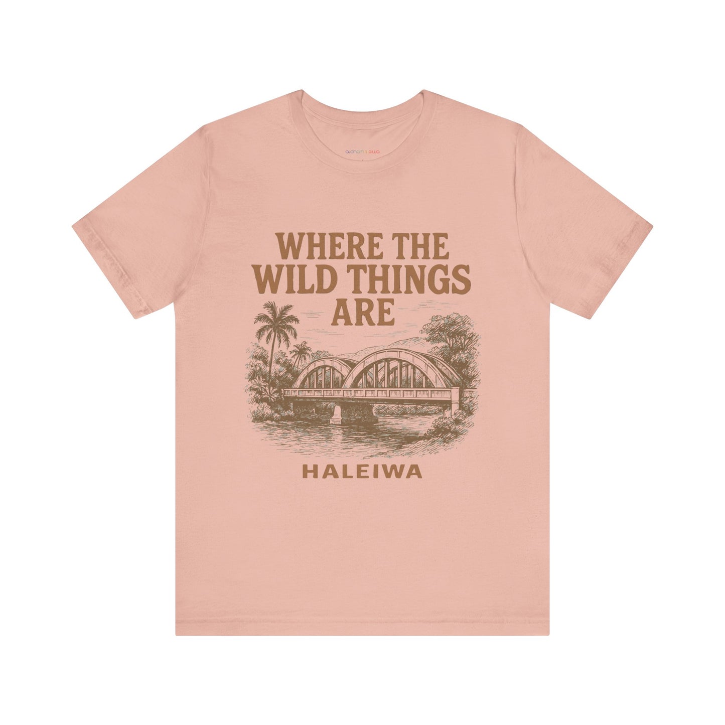Haleiwa Wild Things Unisex Short Sleeve Tee