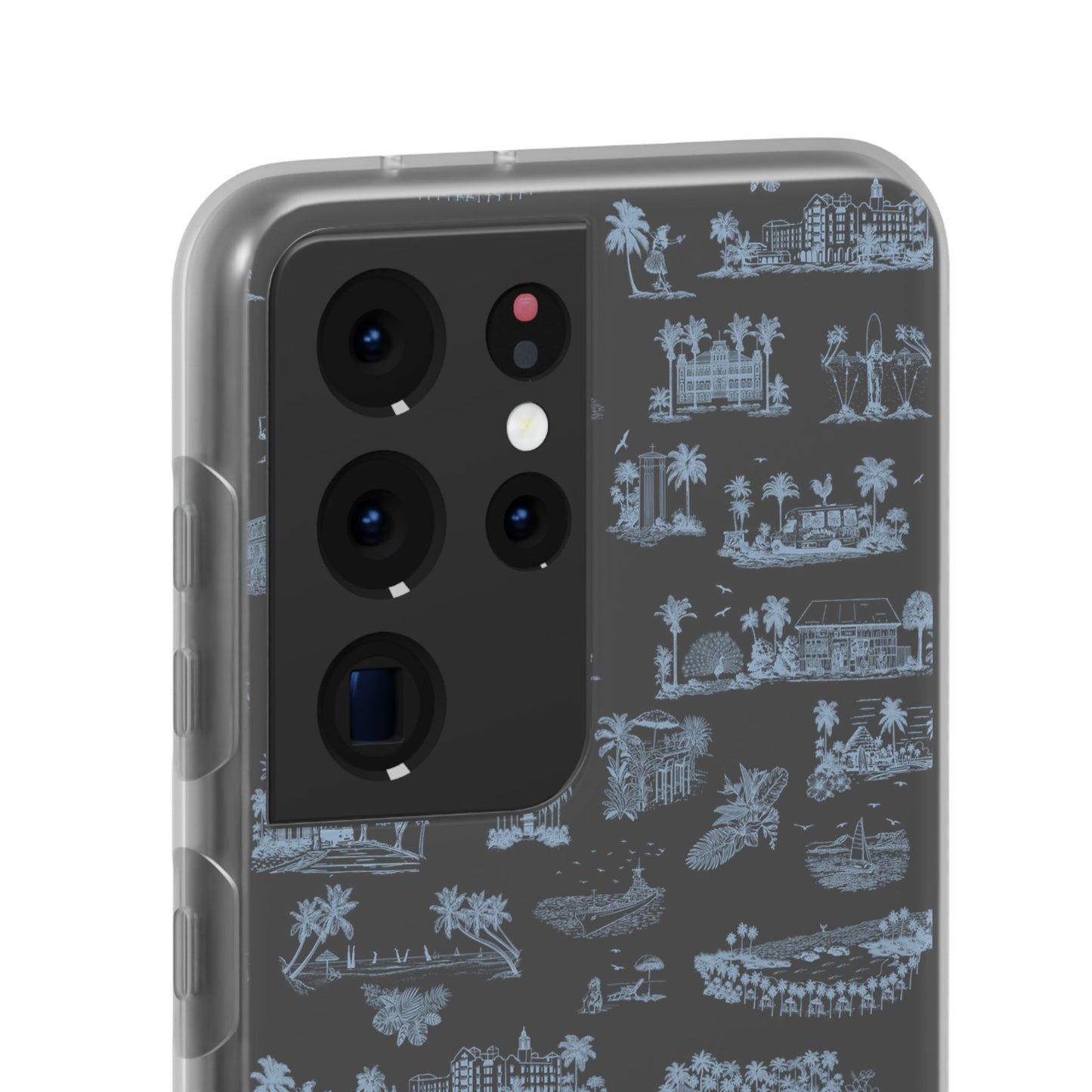 Oahu Transparent Cover for iPhone