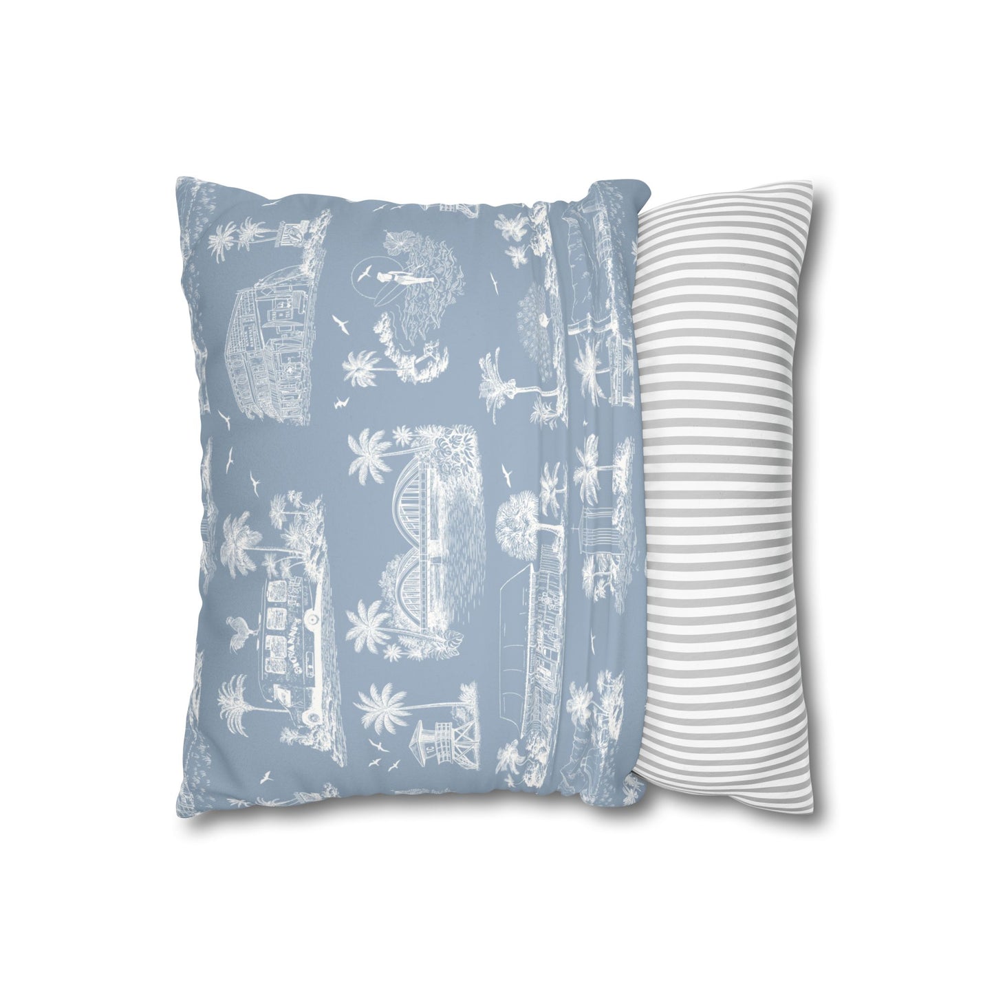 North Shore Faux Suede Pillowcase without filler