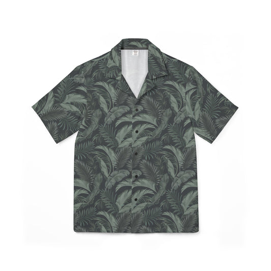 Men's Faded Tropical Leaf Shirt