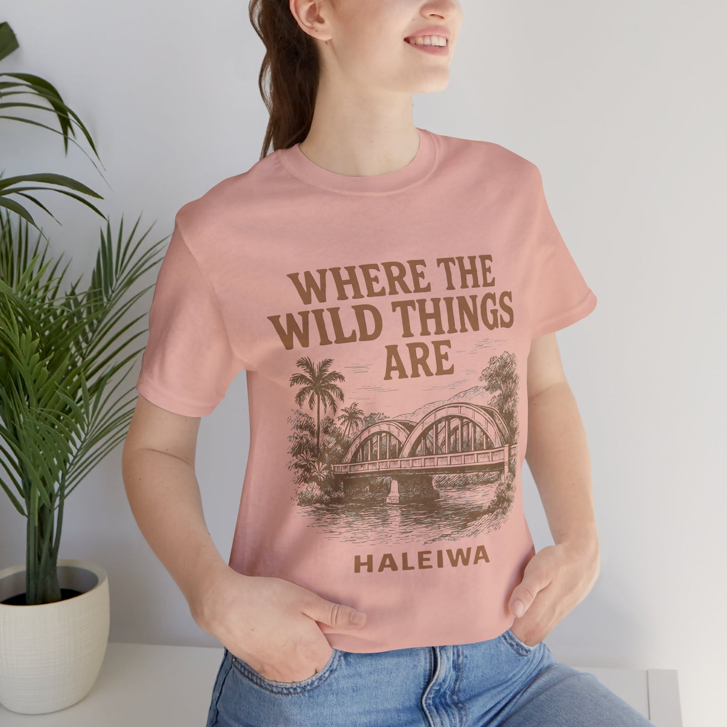 Haleiwa Wild Things Unisex Short Sleeve Tee
