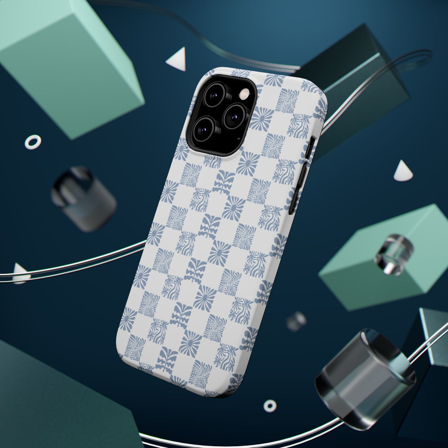 Checker Magnetic Tough Phone Cases
