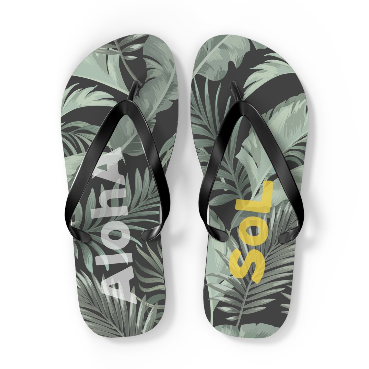 Tropical Aloha Sol Flip Flops
