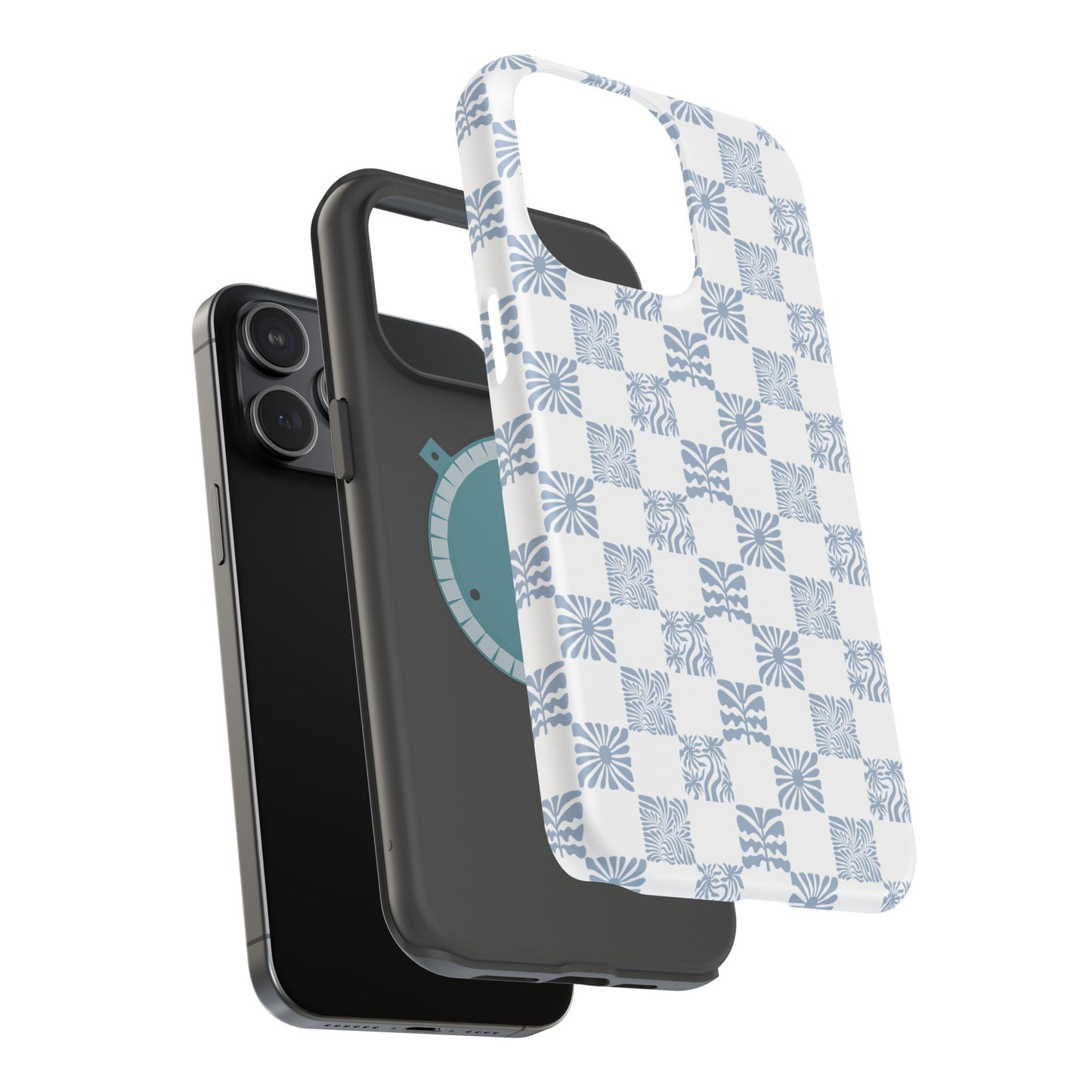 Checker Magnetic Tough Phone Cases