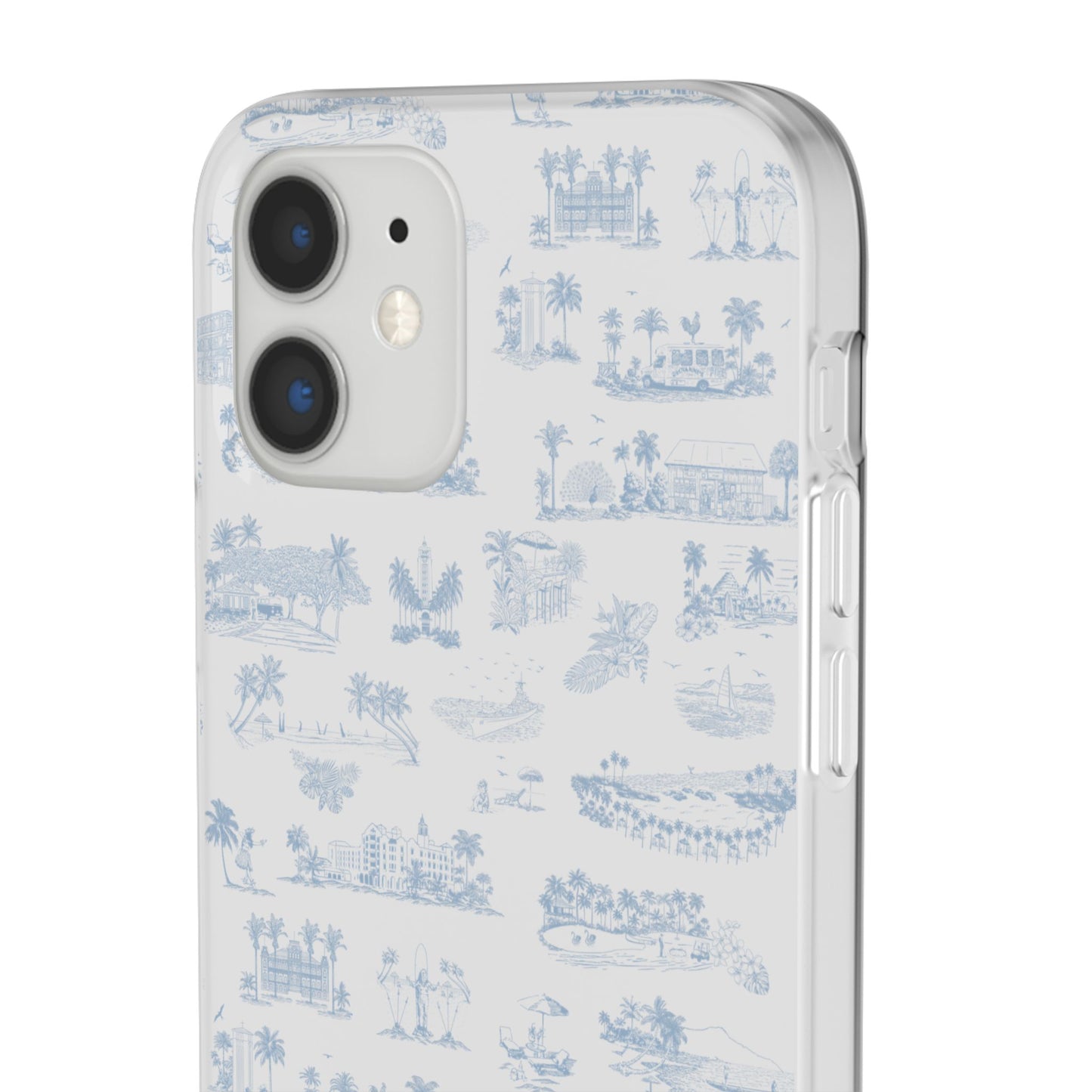 Oahu Transparent Cover for iPhone