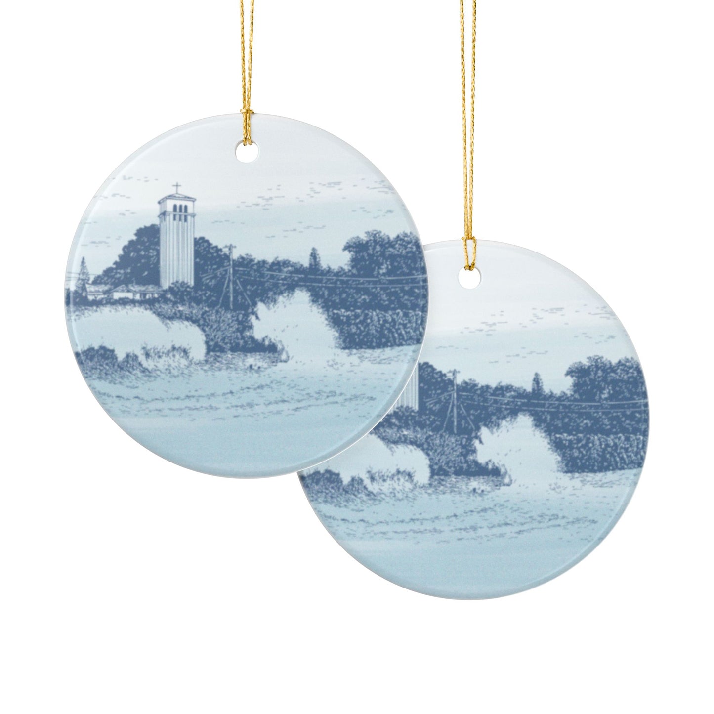 Waimea Church Ornament