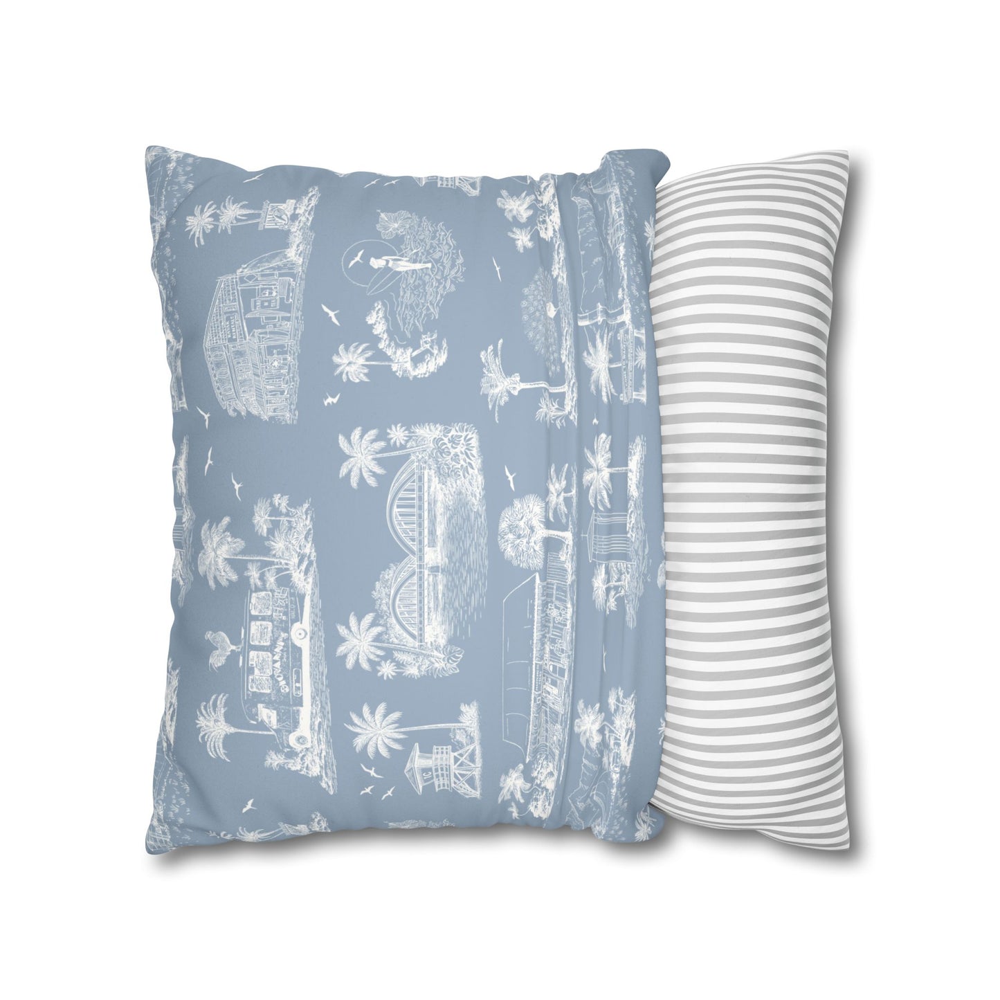 North Shore Faux Suede Pillowcase without filler