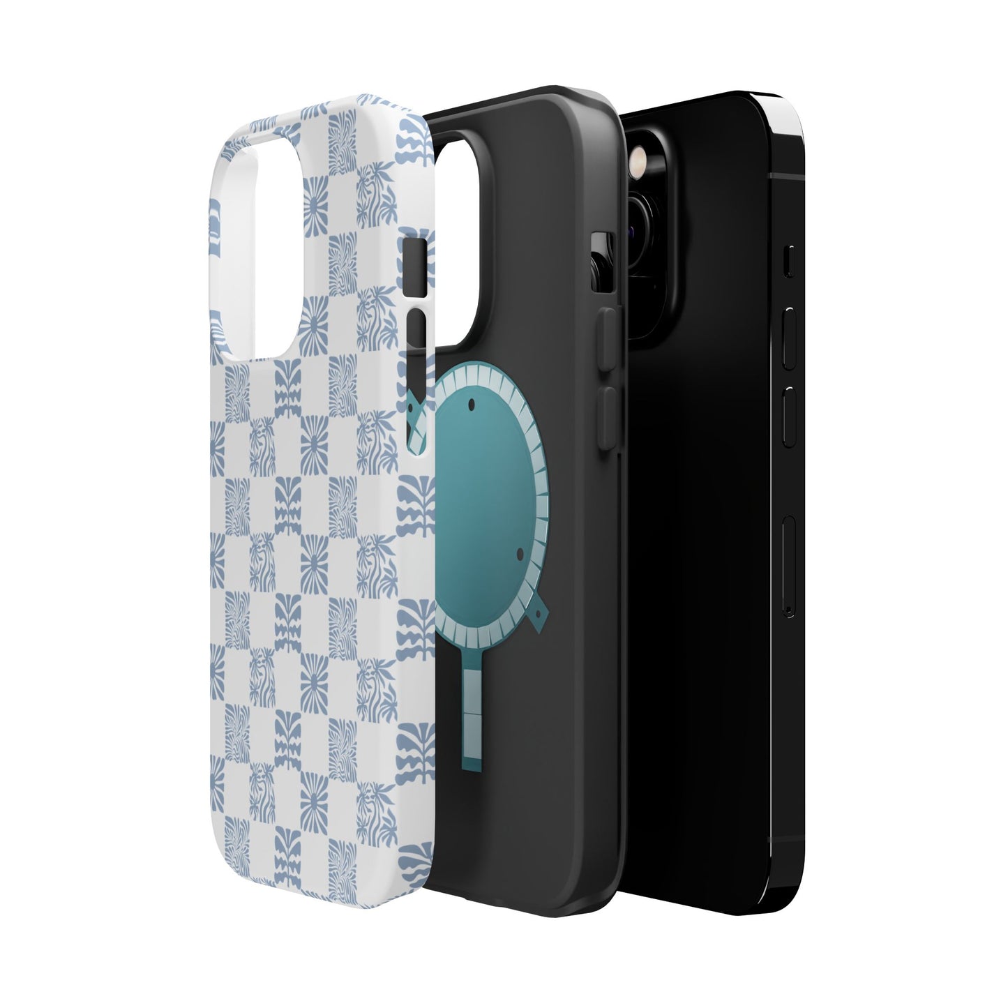 Checker Magnetic Tough Phone Cases