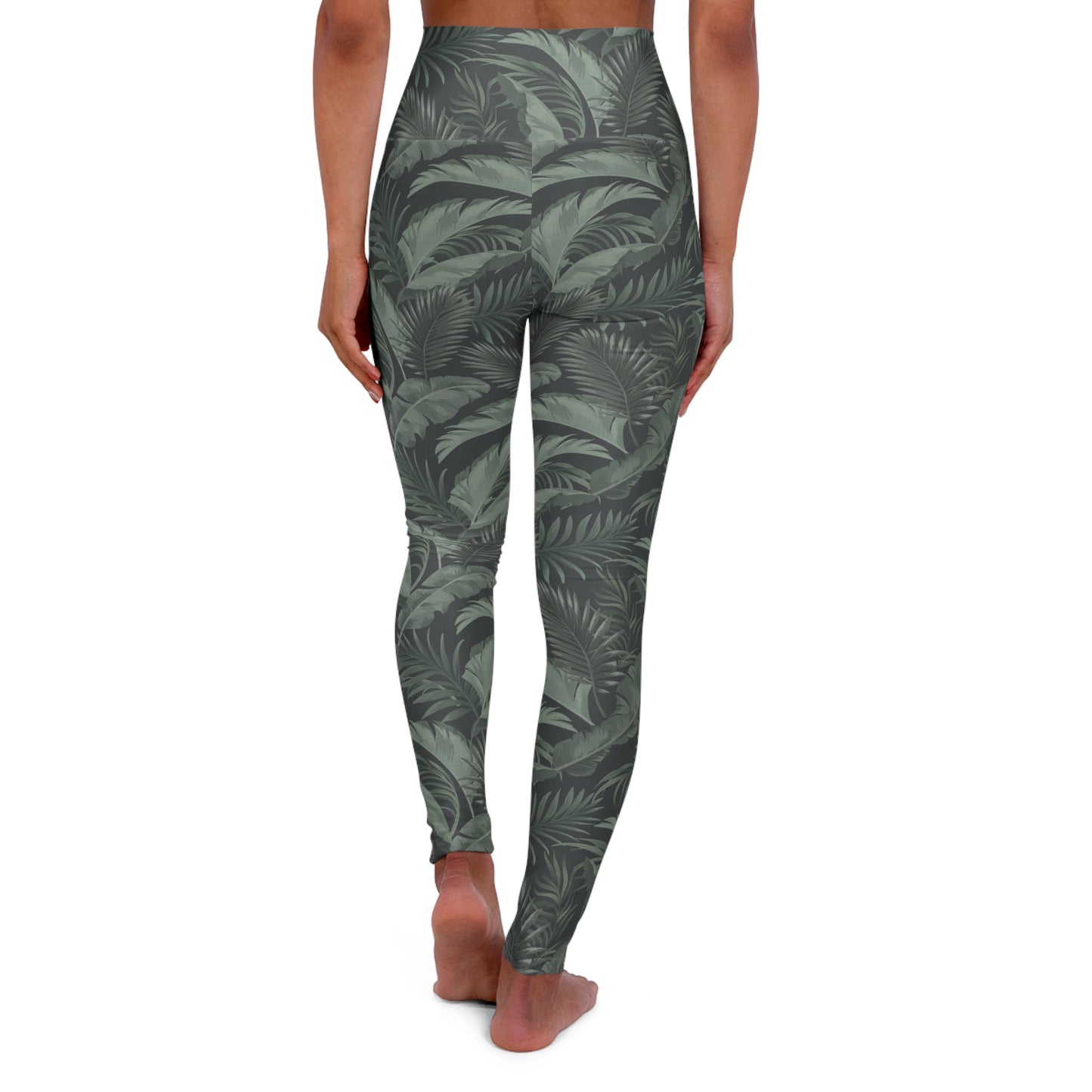 Faded Tropical Yoga Leggings
