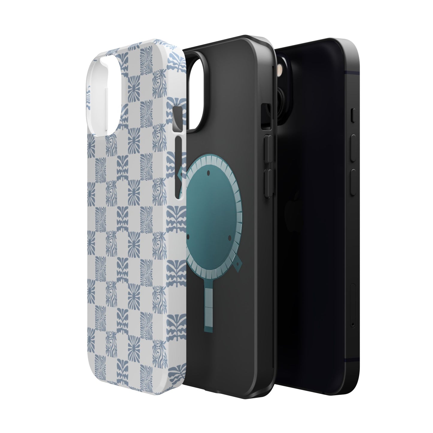 Checker Magnetic Tough Phone Cases