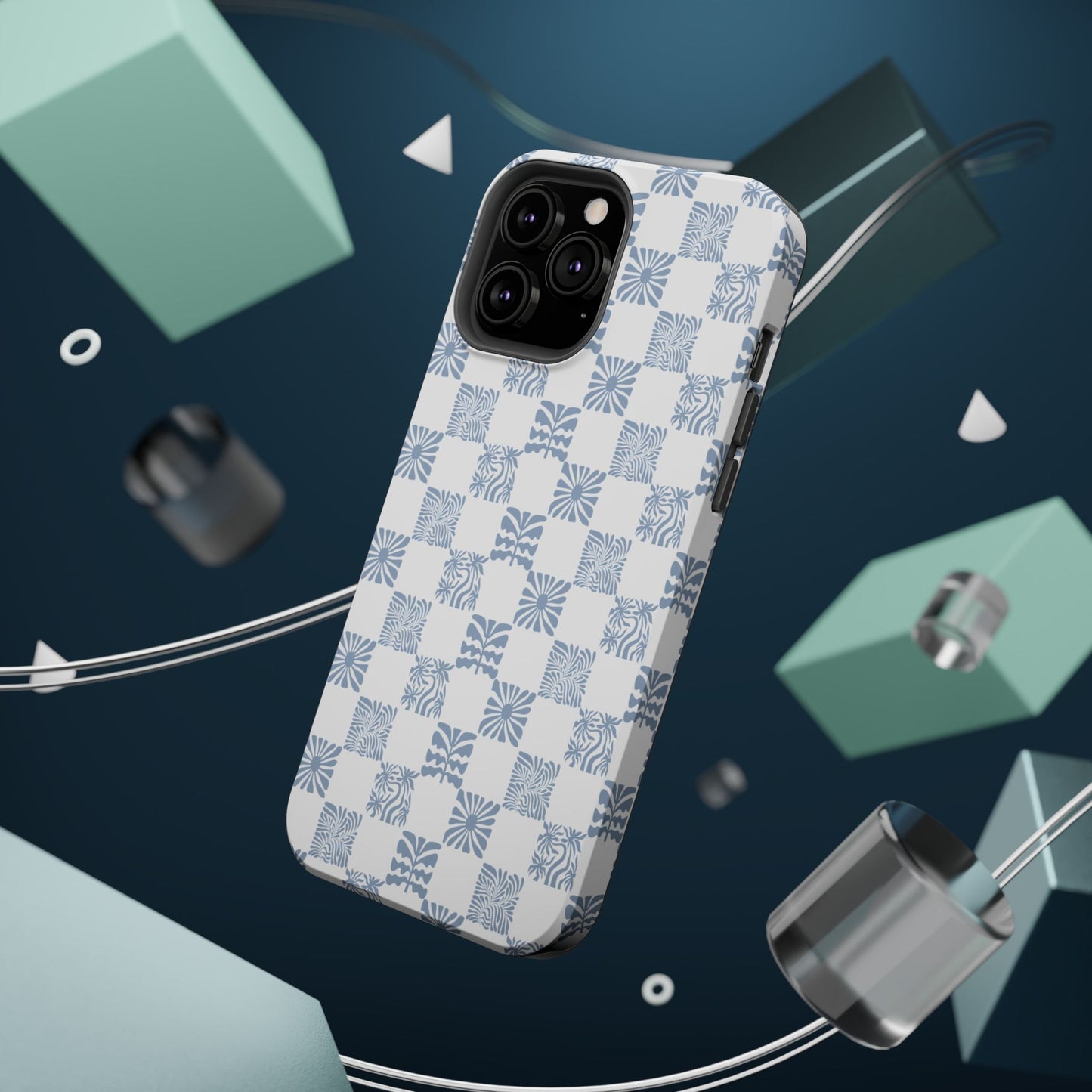 Checker Magnetic Tough Phone Cases