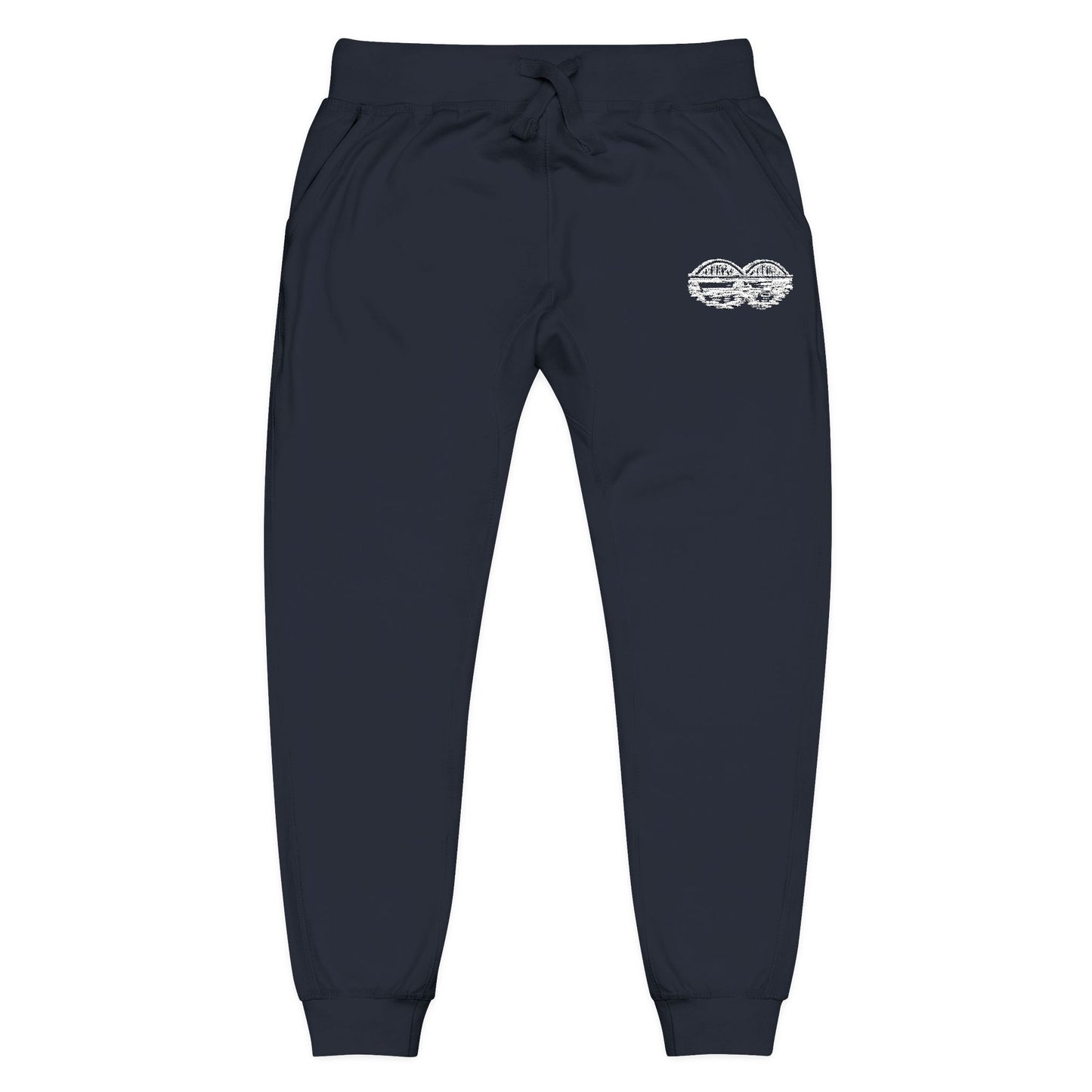 Embroidered Unisex Fleece Sweatpants