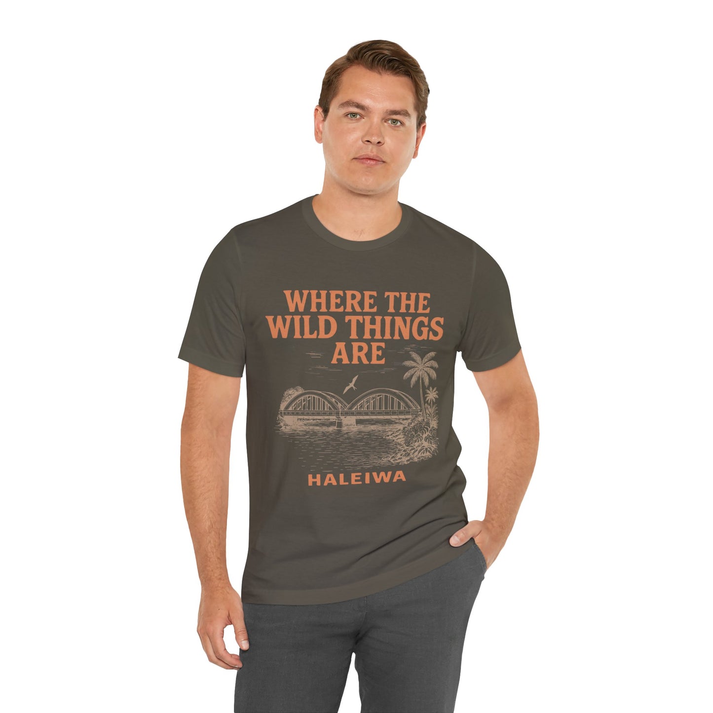 Haleiwa Wild Things Unisex Short Sleeve Tee