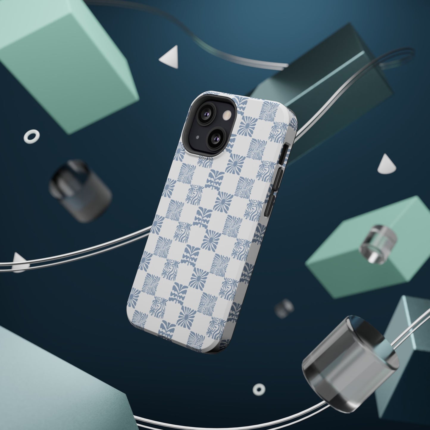 Checker Magnetic Tough Phone Cases