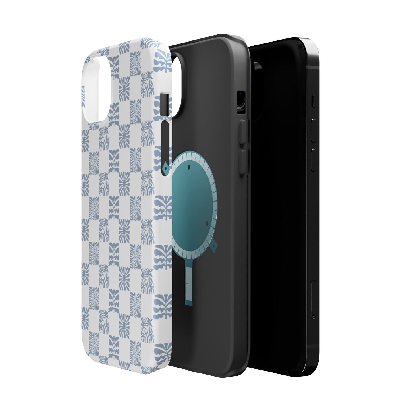 Checker Magnetic Tough Phone Cases