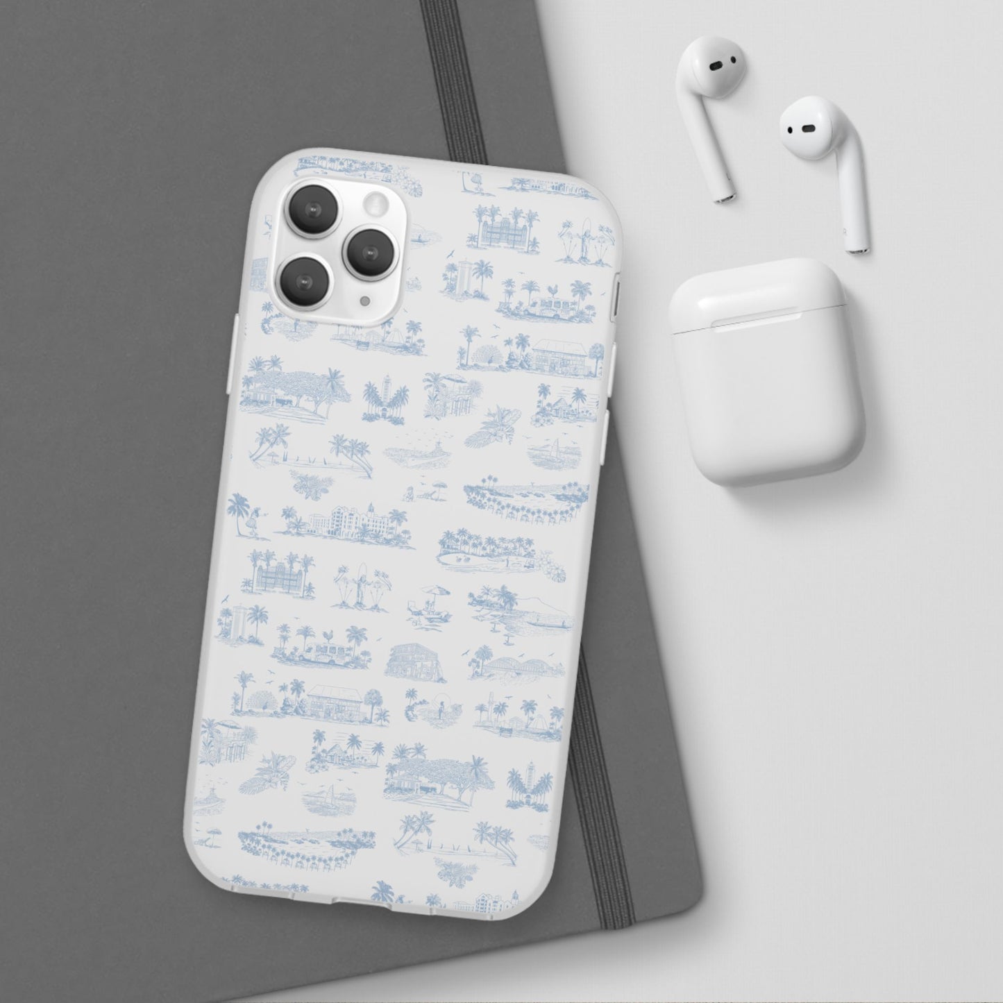 Oahu Transparent Cover for iPhone