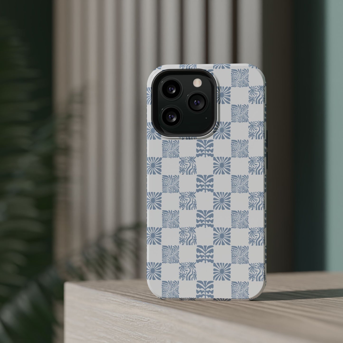 Checker Magnetic Tough Phone Cases