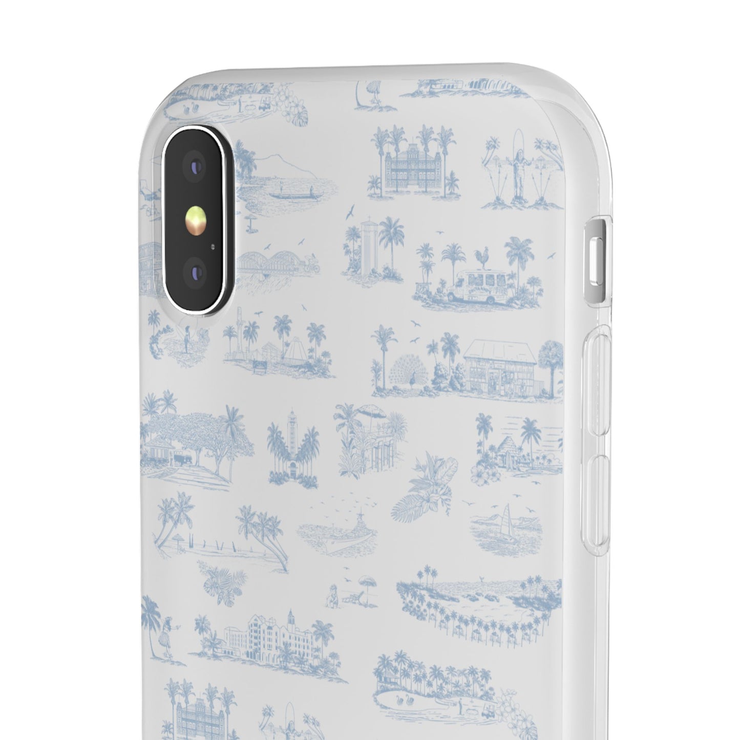 Oahu Transparent Cover for iPhone