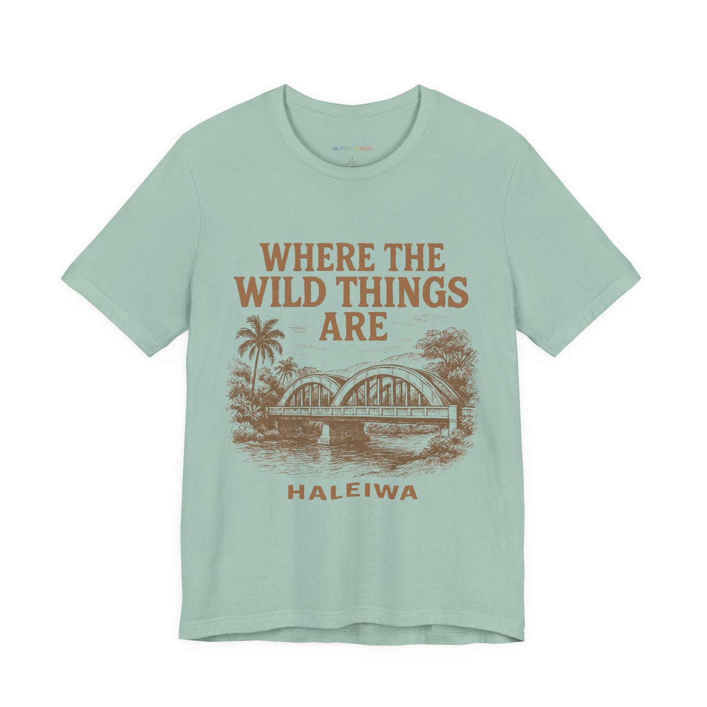 Haleiwa Wild Things Unisex Short Sleeve Tee
