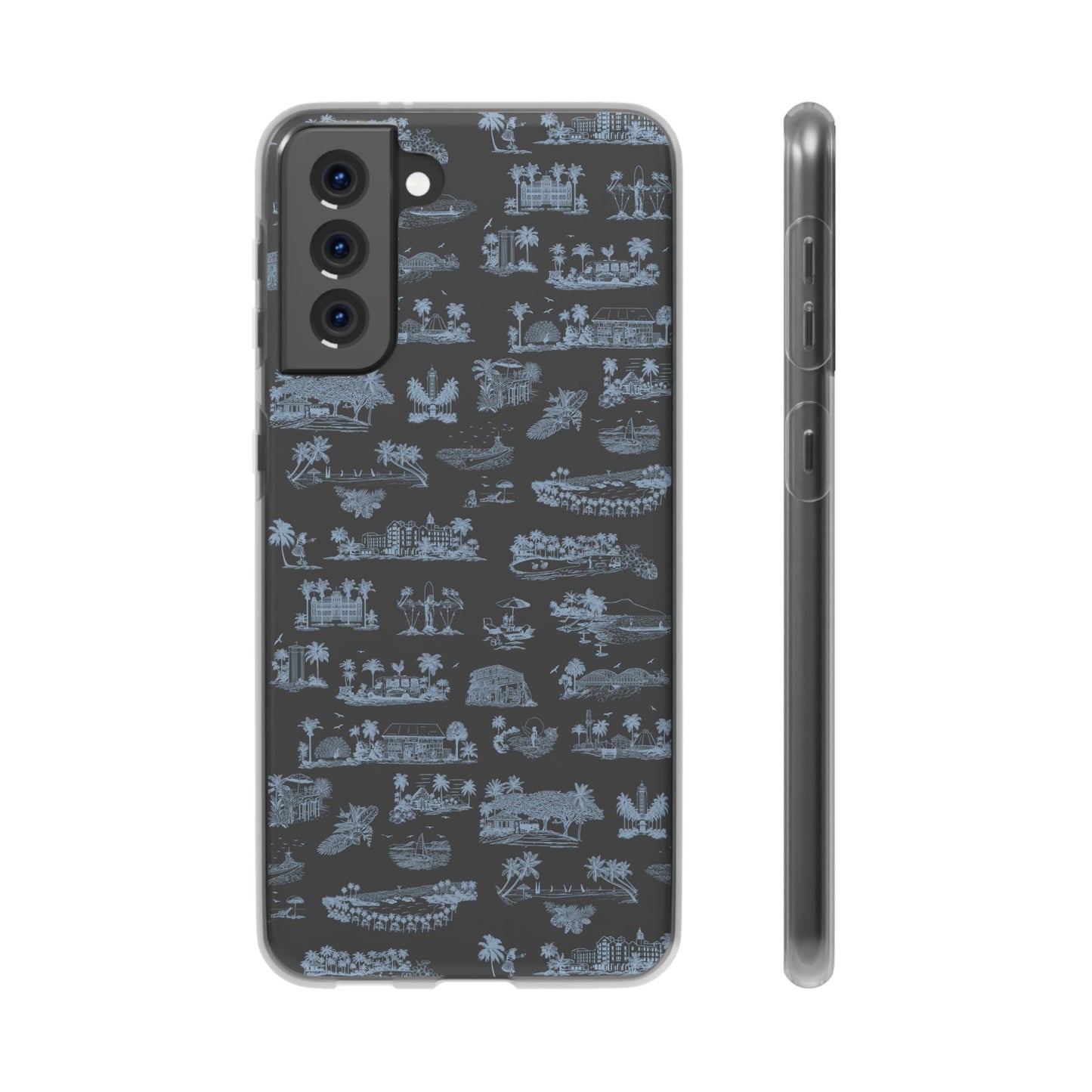 Oahu Transparent Cover for iPhone