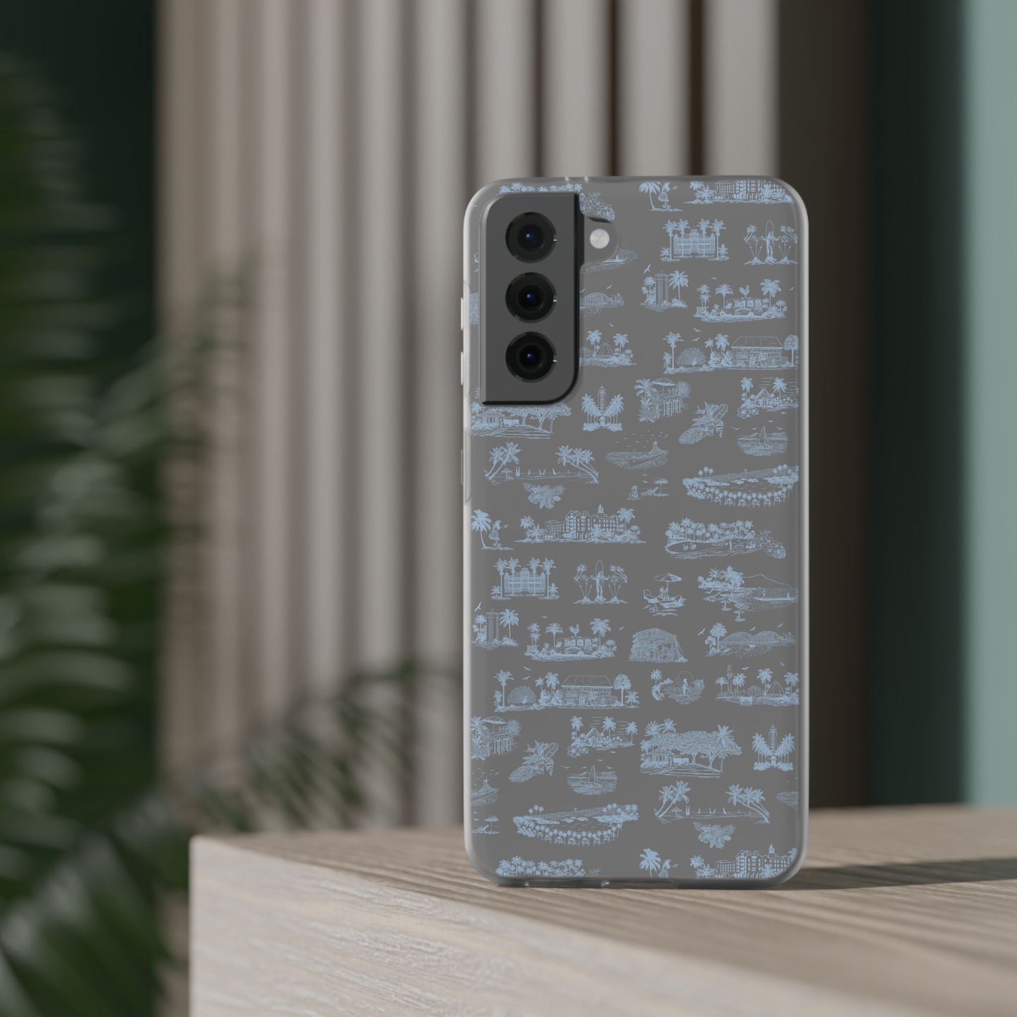 Oahu Transparent Cover for iPhone