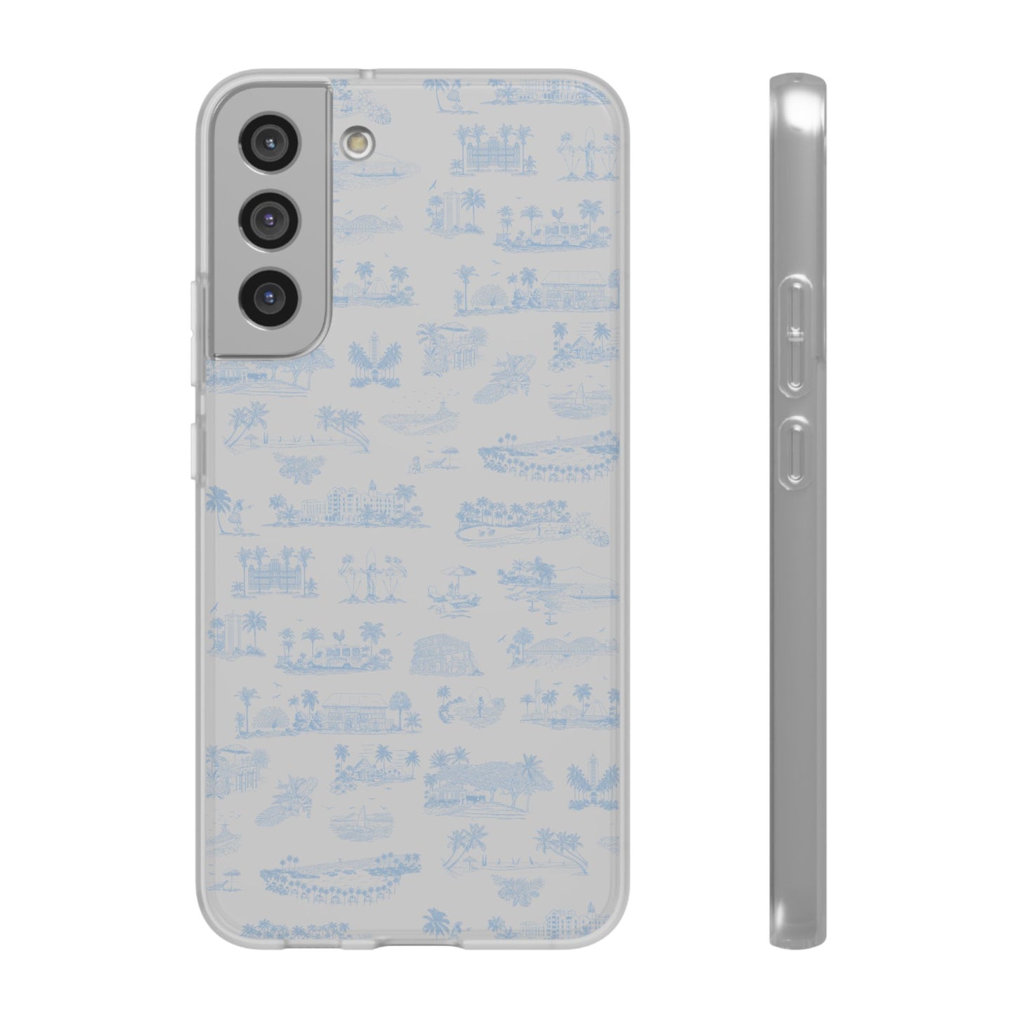 Oahu Transparent Cover for iPhone