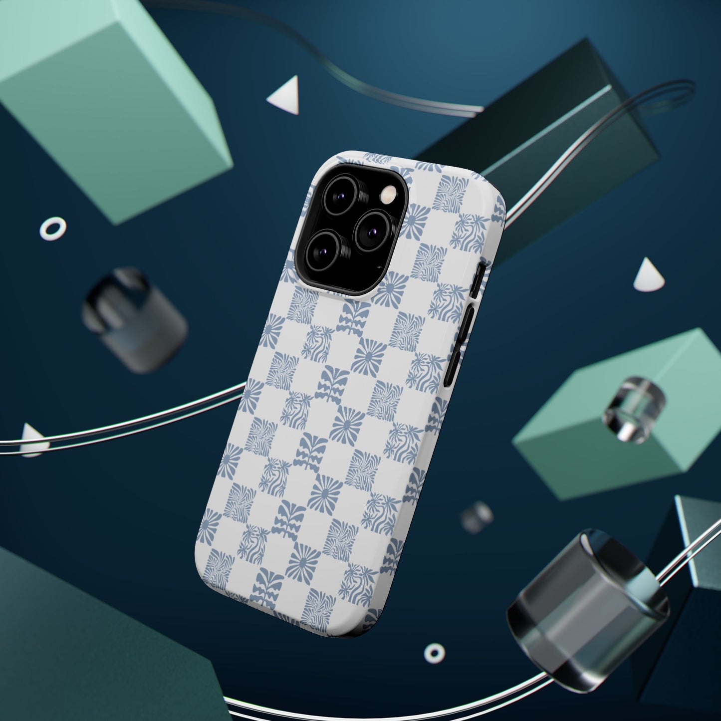 Checker Magnetic Tough Phone Cases