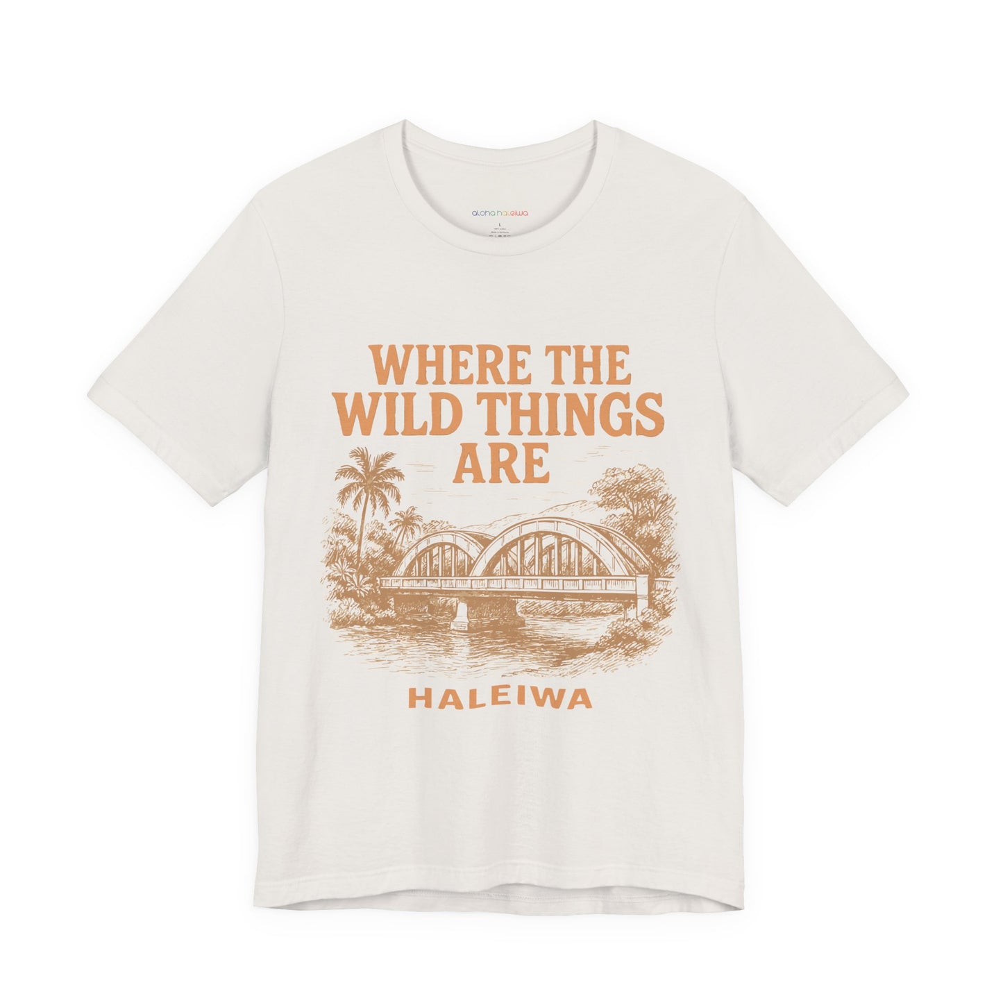 Haleiwa Wild Things Unisex Short Sleeve Tee
