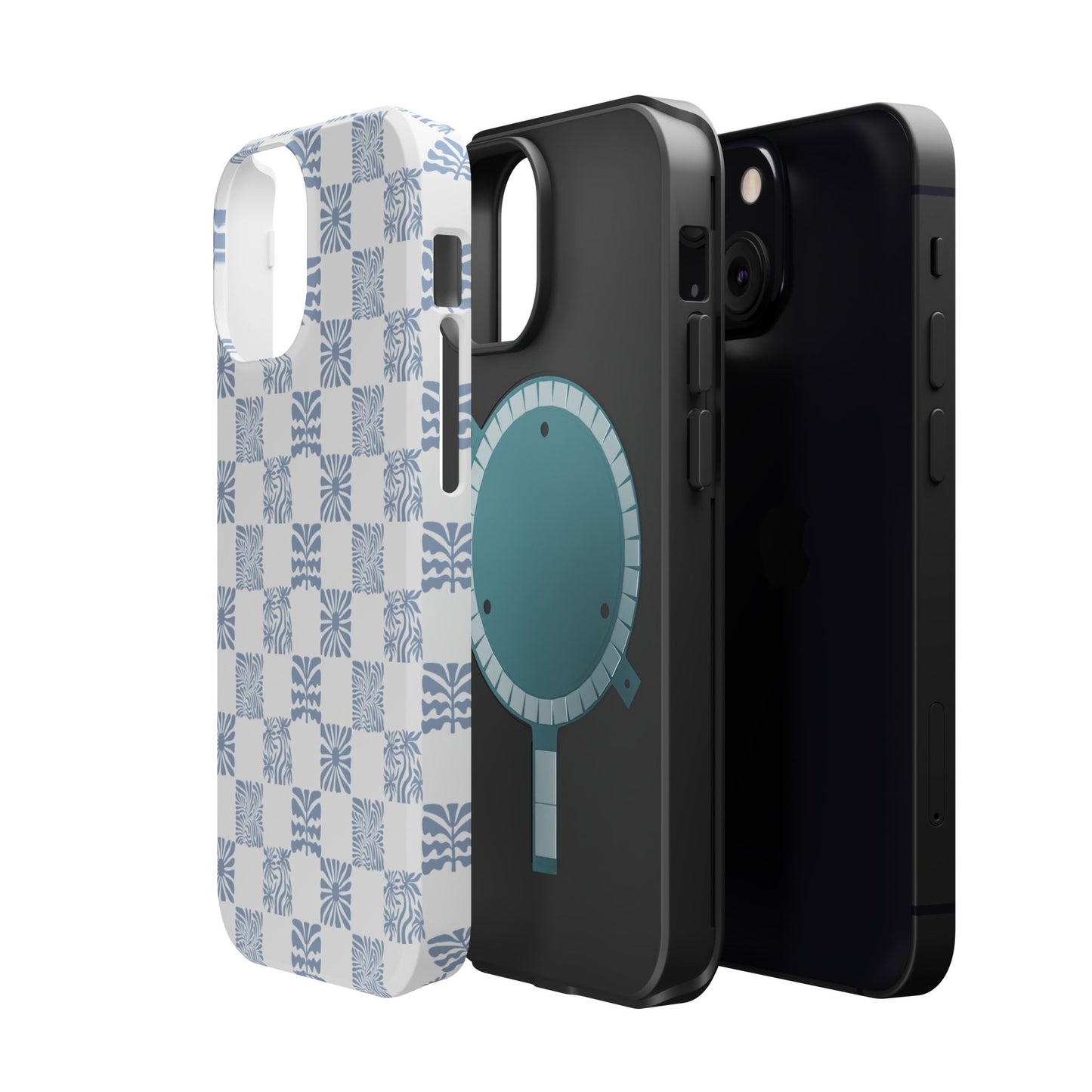 Checker Magnetic Tough Phone Cases