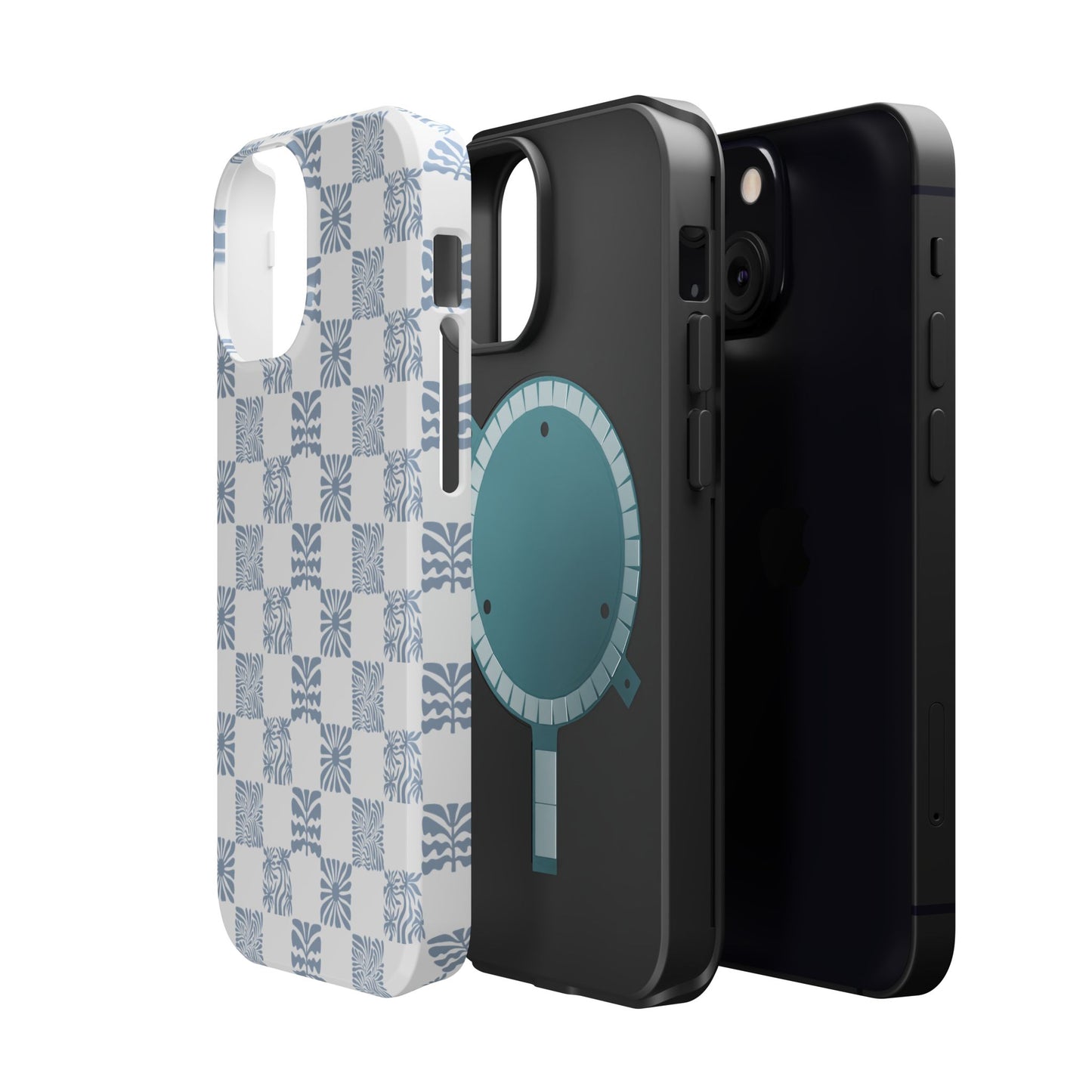 Checker Magnetic Tough Phone Cases