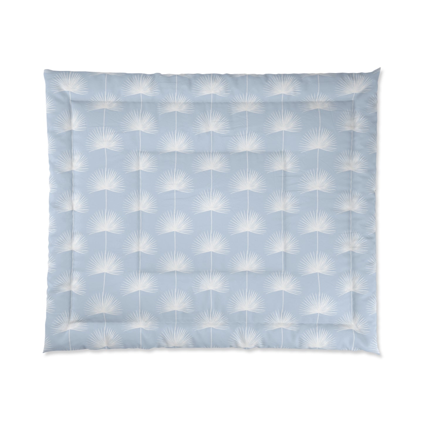 Blue Fan Palm Comforter