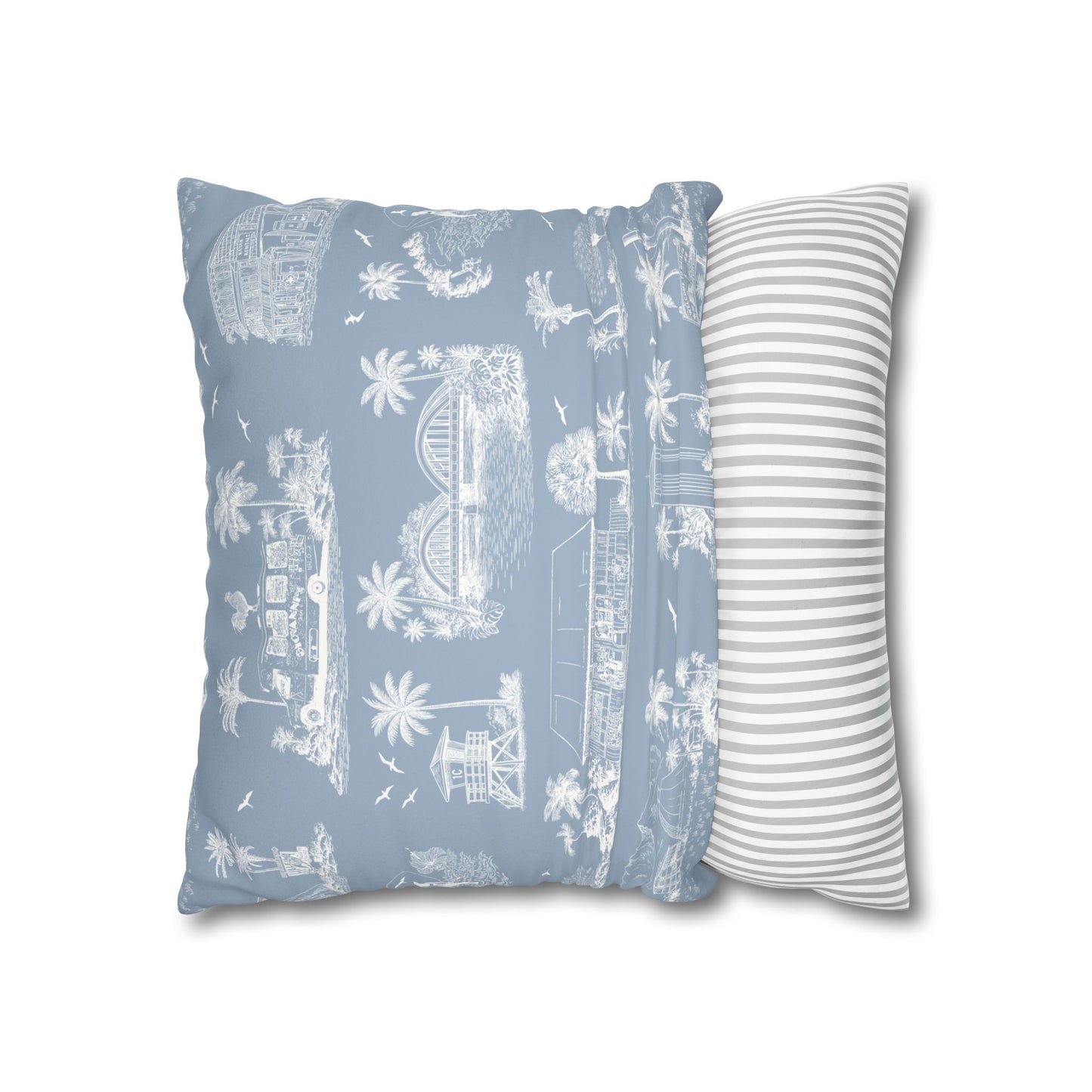 North Shore Faux Suede Pillowcase without filler