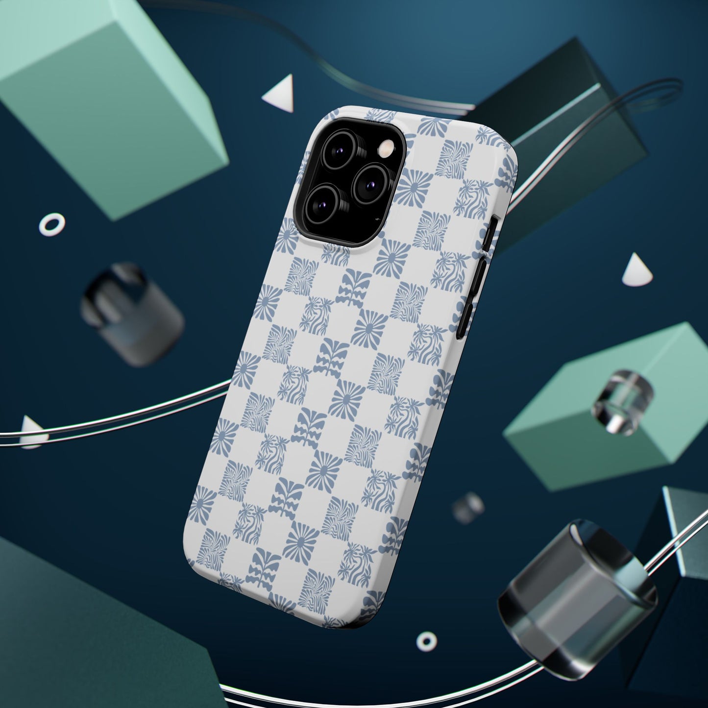 Checker Magnetic Tough Phone Cases