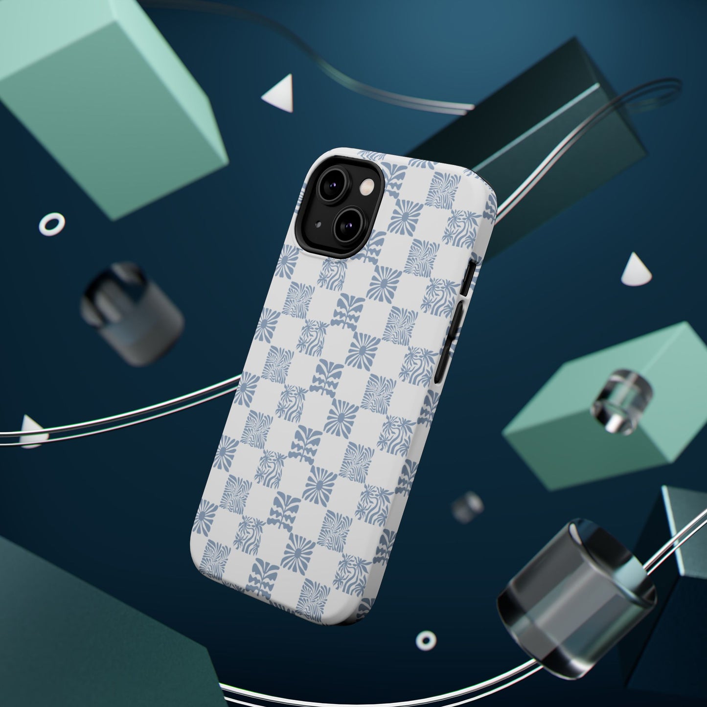Checker Magnetic Tough Phone Cases