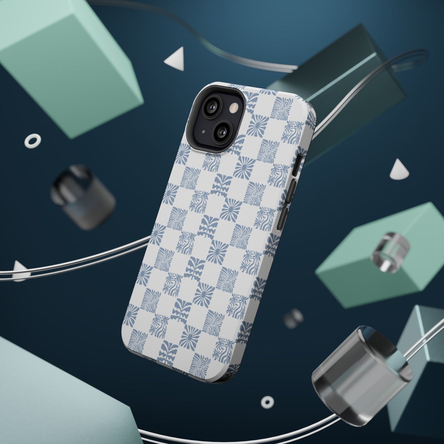 Checker Magnetic Tough Phone Cases