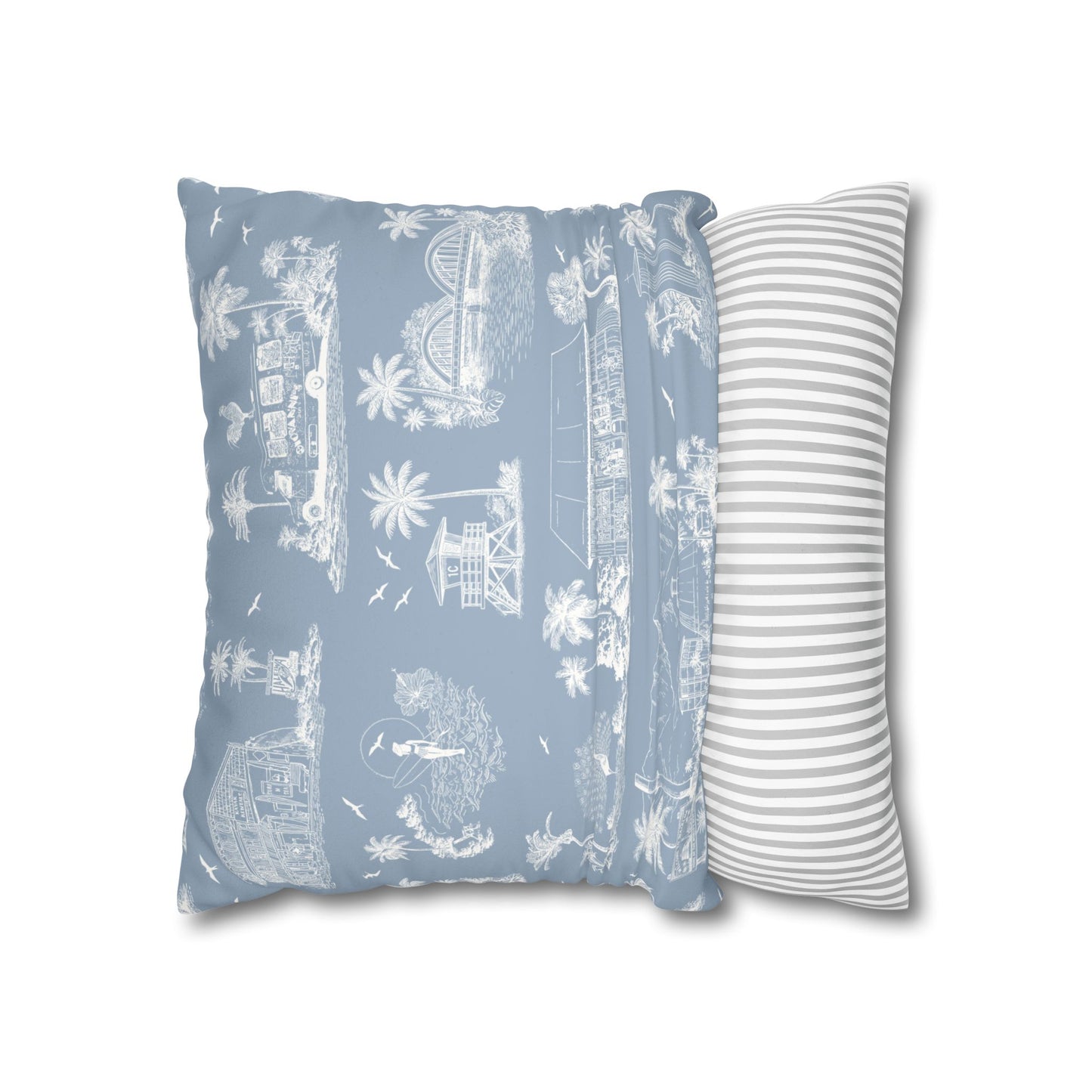 North Shore Faux Suede Pillowcase without filler