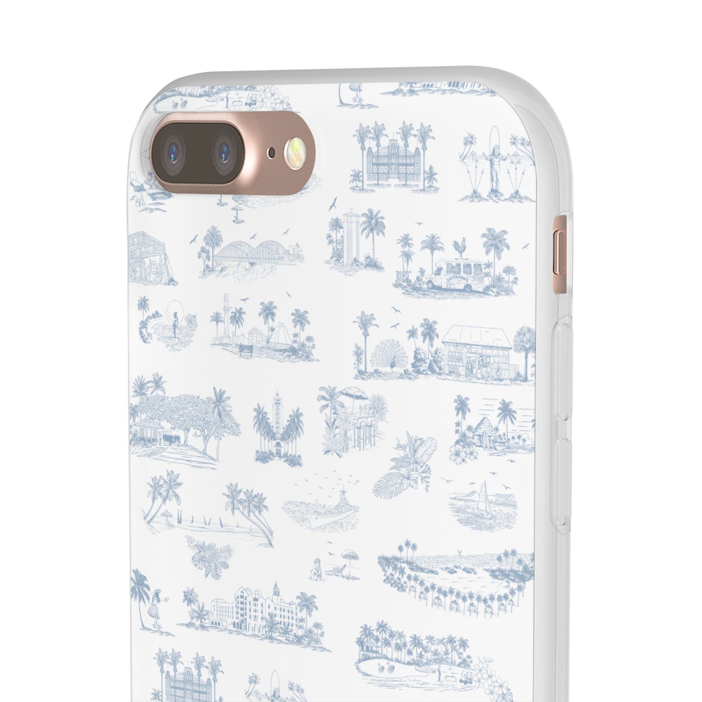 Oahu Transparent Cover for iPhone